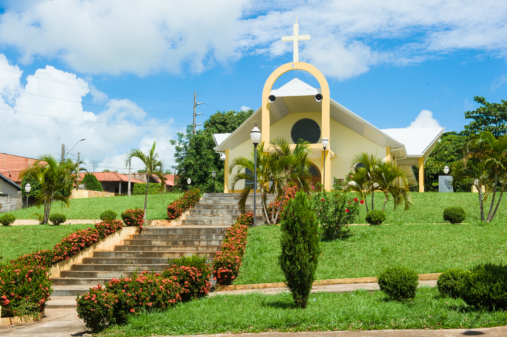Santuario Sao Vicente Pallott, em Ribeirão Claro. Foto: Fabio Dias/EPR