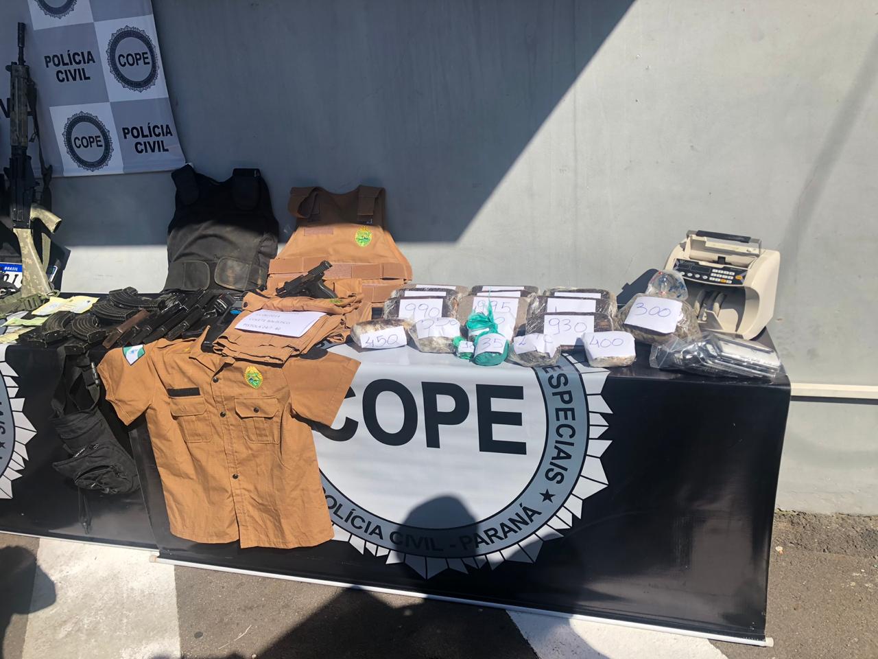 Polícia Civil desmantela quadrilha suspeita de roubos a bancos