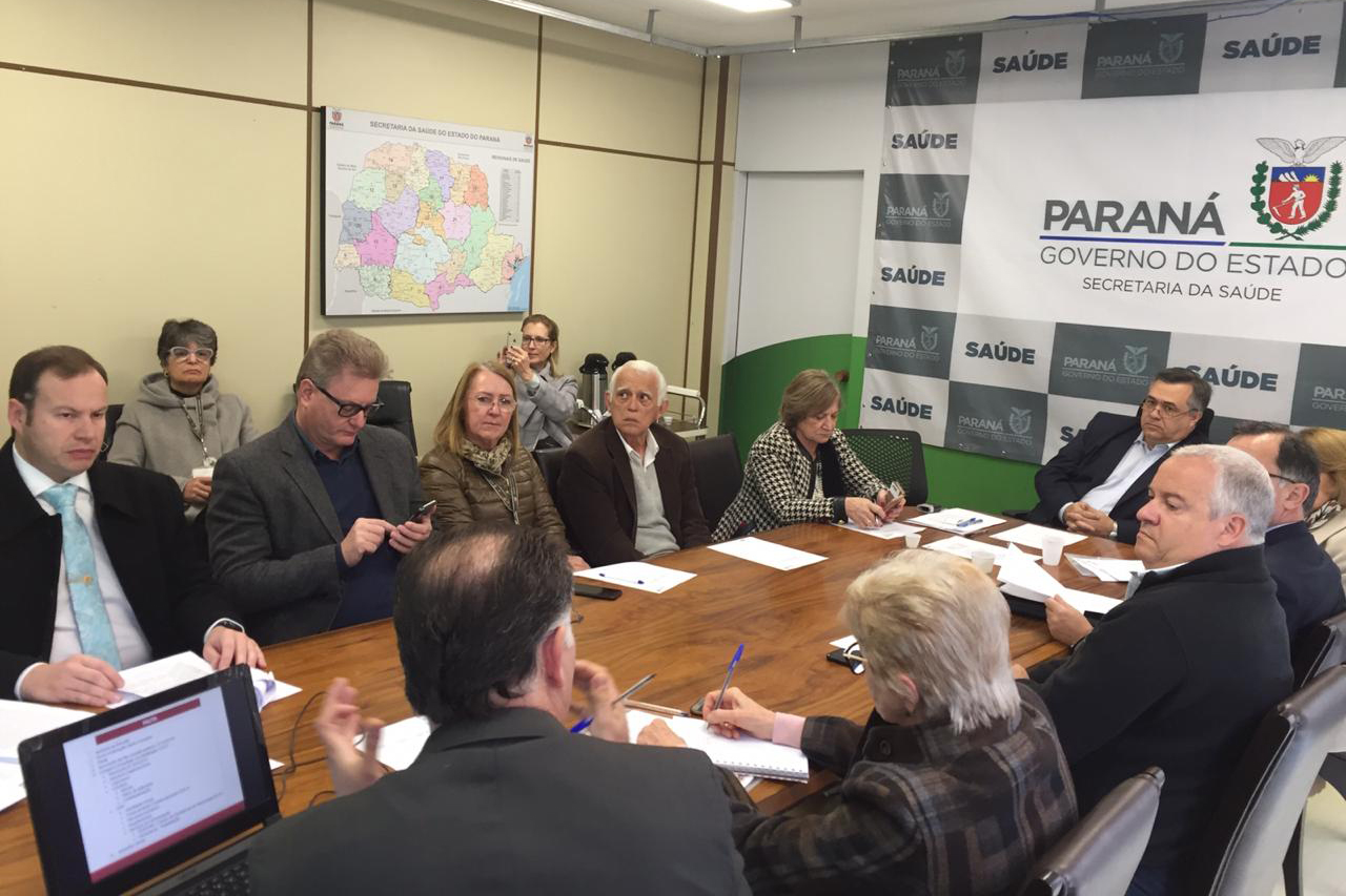 O Conselho de Administração do Complexo Hospitalar do Trabalhador (CHT) realizou sua primeira reunião nesta quarta-feira (18). O objetivo foi discutir e aprovar projetos que ampliam e melhoram o atendimento dos usuários do Sistema Único de Saúde – SUS – nos hospitais que compõem o novo complexo em Curitiba.Foto: Andressa Oliveira