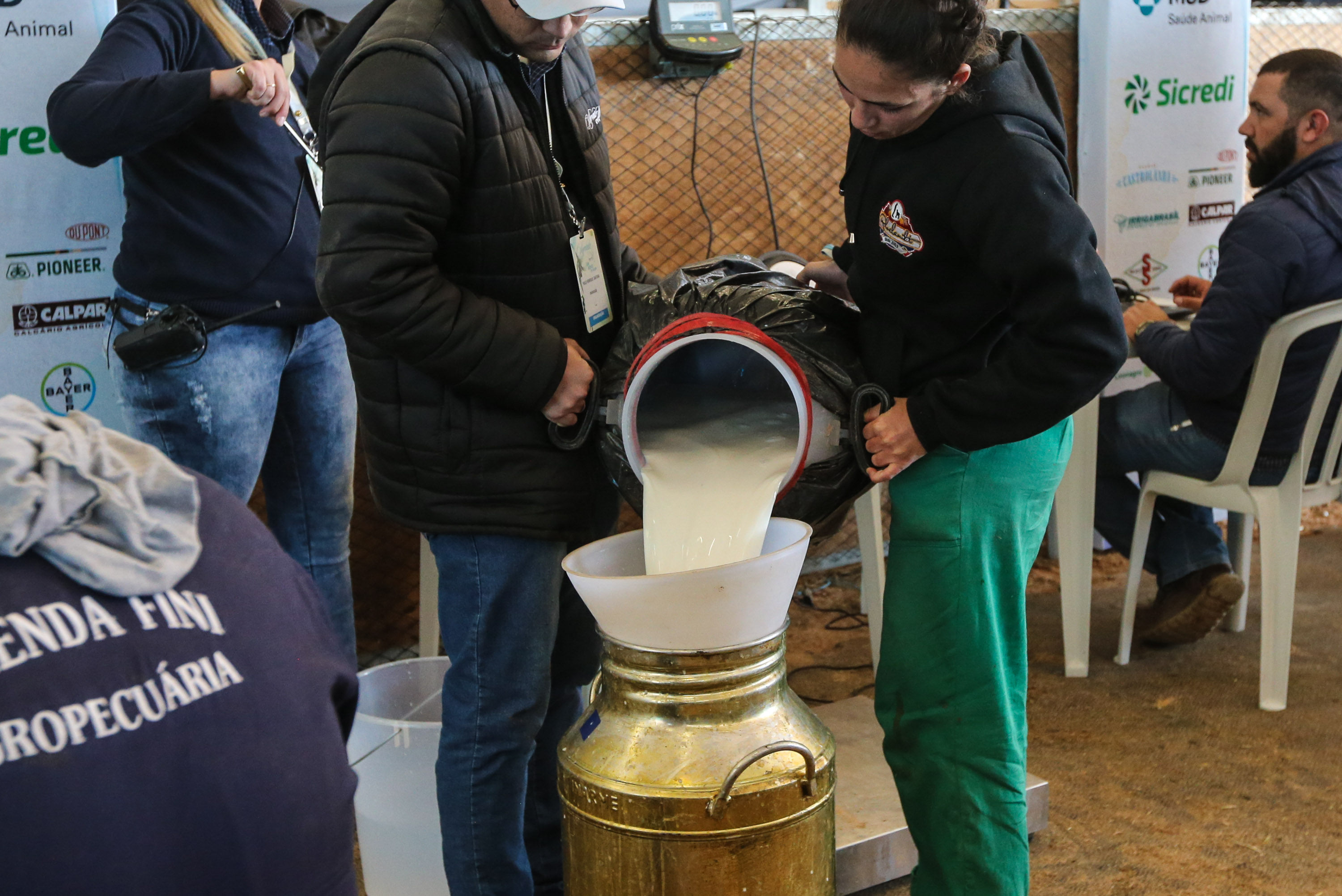 Agroleite, realizado pela Cooperativa Castrolanda, em Castro, nos Campos Gerais. Considerado um dos maiores eventos da cadeia do leite na América, a Agroleite tem foco na tecnologia, produtividade e melhores resultados para os produtores. Castro, 15/08/2019 - Foto: Geraldo Bubniak/AEN
