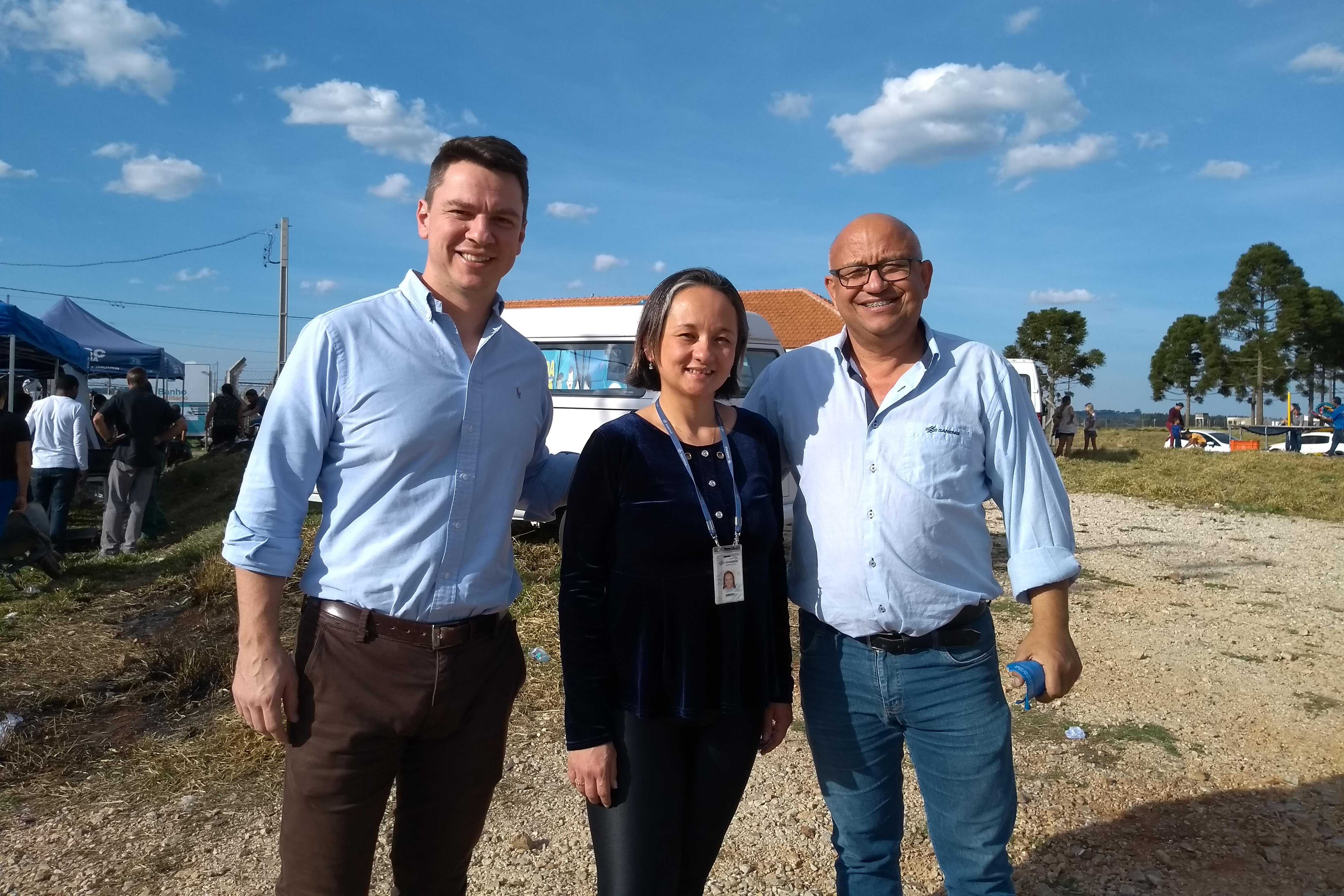 Sanepar e Prolar fazem parceria para regularizar situação de famílias de baixa renda. Foto: Divulgação/Sanepar