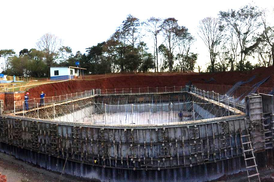 ETE RIO Km 119 irá contar com uma nova unidade de tratamento. Foto: Sanepar
