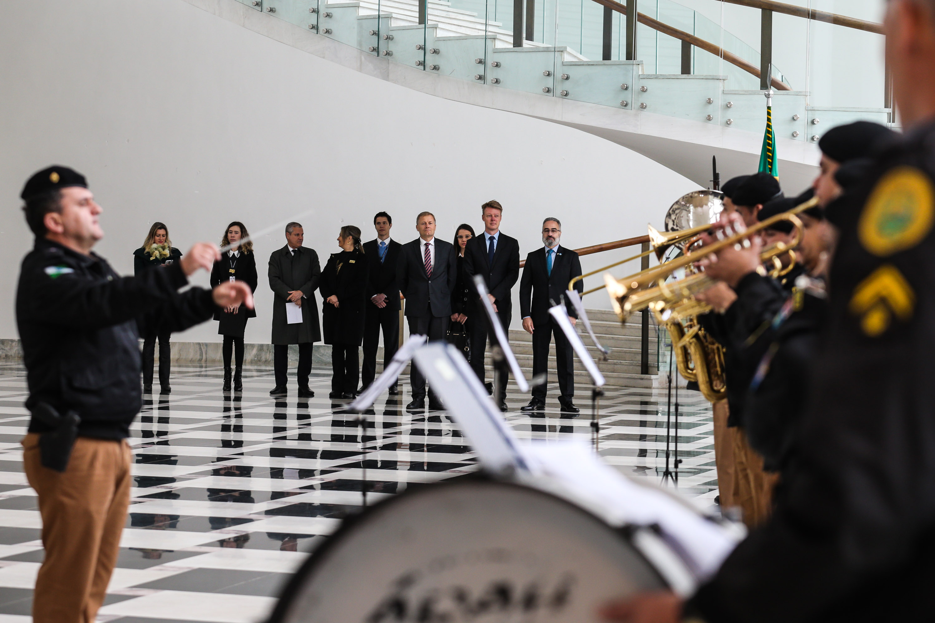 O governador Carlos Massa Ratinho Junior recebe nesta quarta-feira (04) o embaixador da Dinamarca no Brasil, Nicolai Prytz no Palácio Iguaçu acompanhado do vice-governador Darci Piani.   03/09/2019 - Foto: Geraldo Bubniak/AEN