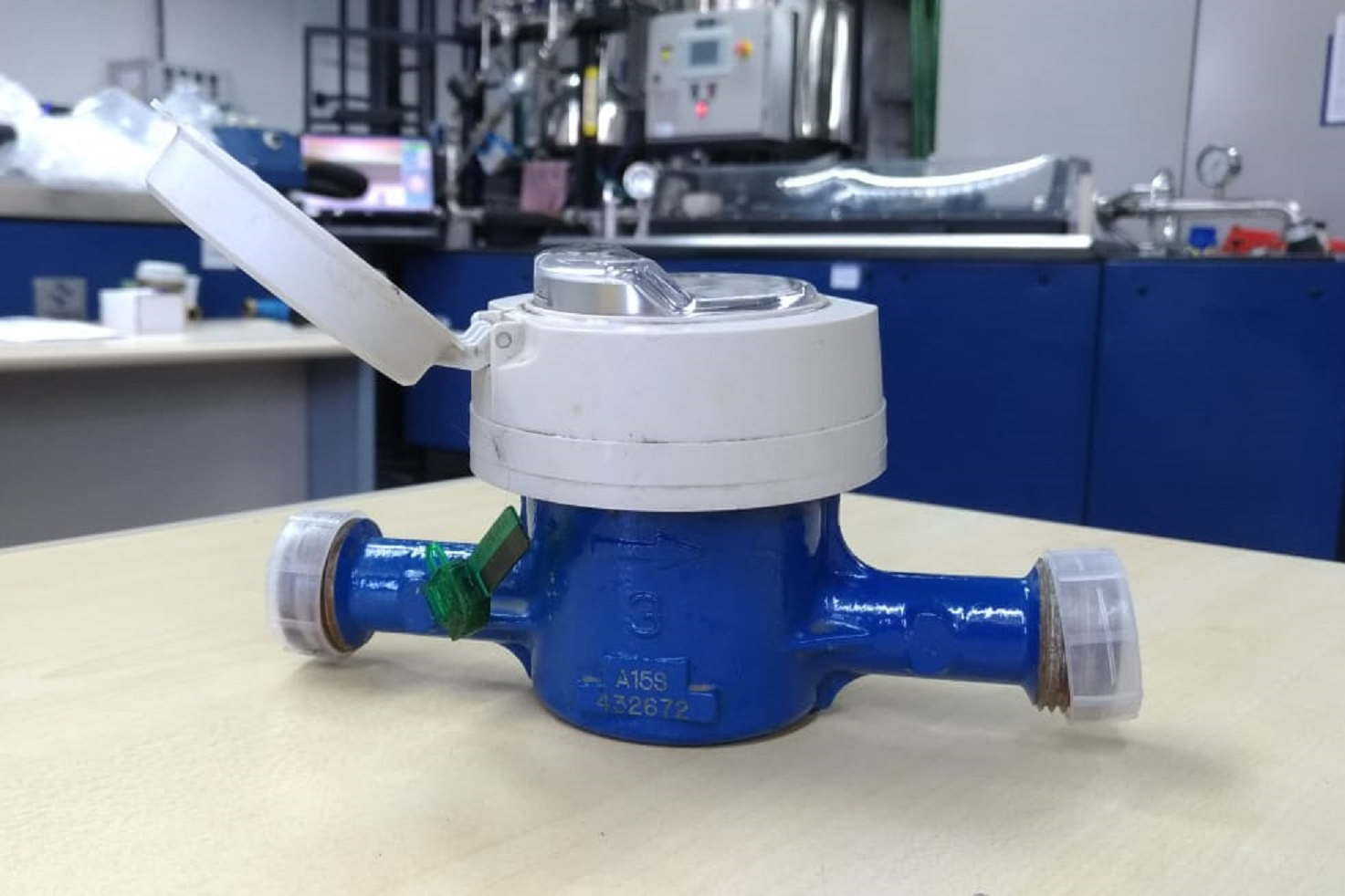 Inmetro comprova eficiência dos hidrômetros em Cascavel. Foto: Divulgação/Sanepar