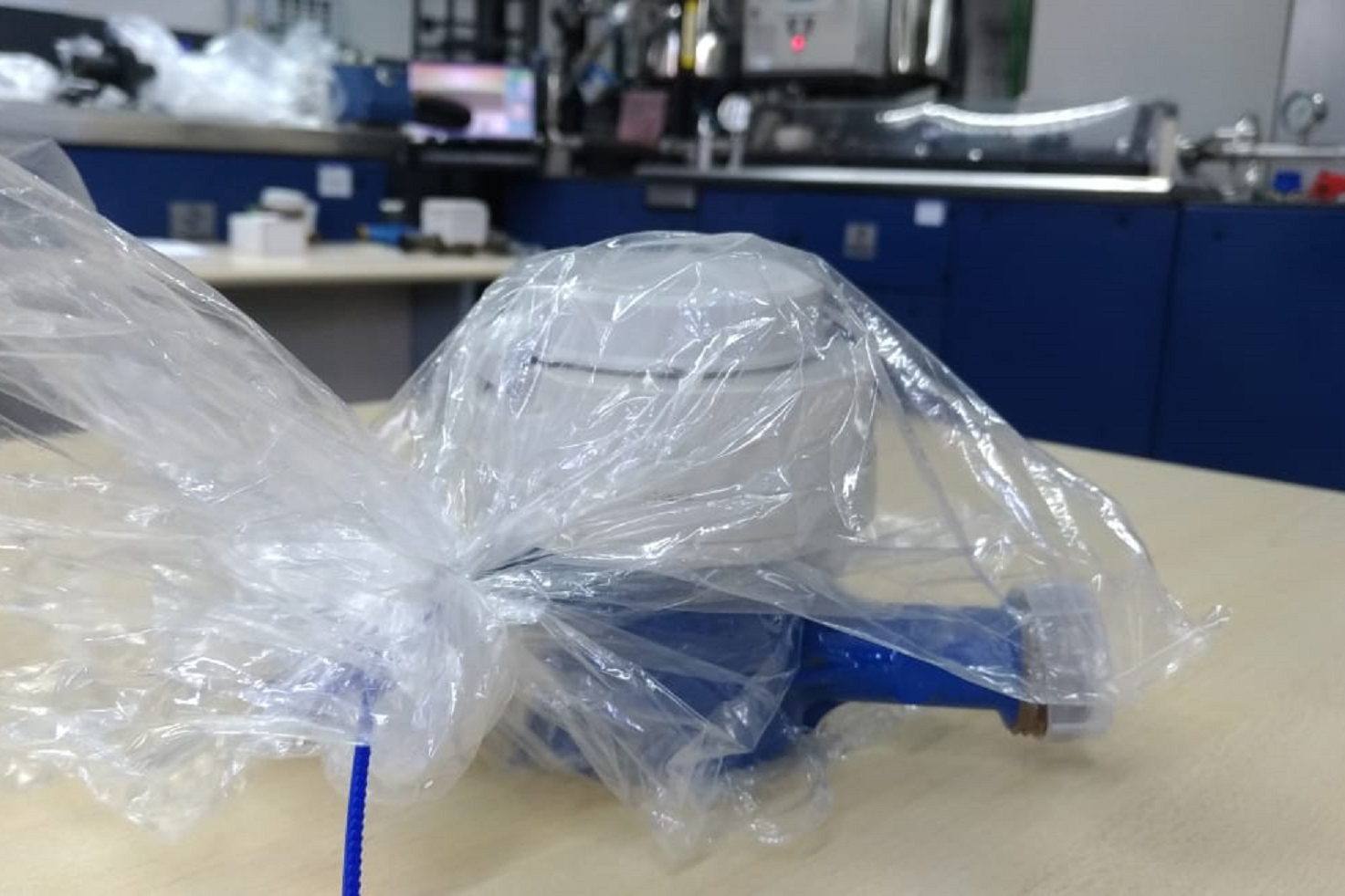 Inmetro comprova eficiência dos hidrômetros em Cascavel. Foto: Divulgação/Sanepar