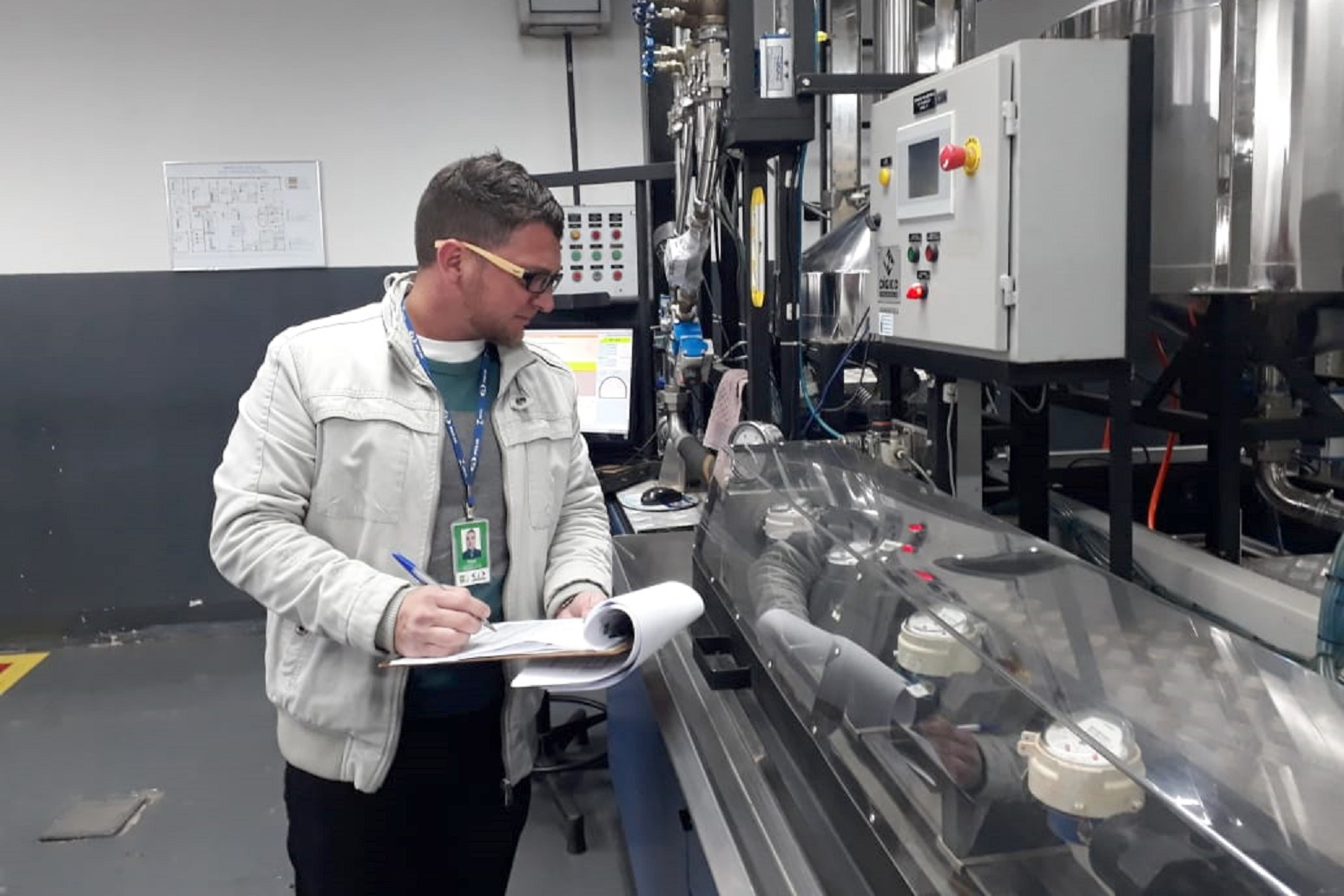 Inmetro comprova eficiência dos hidrômetros em Cascavel. Foto: Divulgação/Sanepar