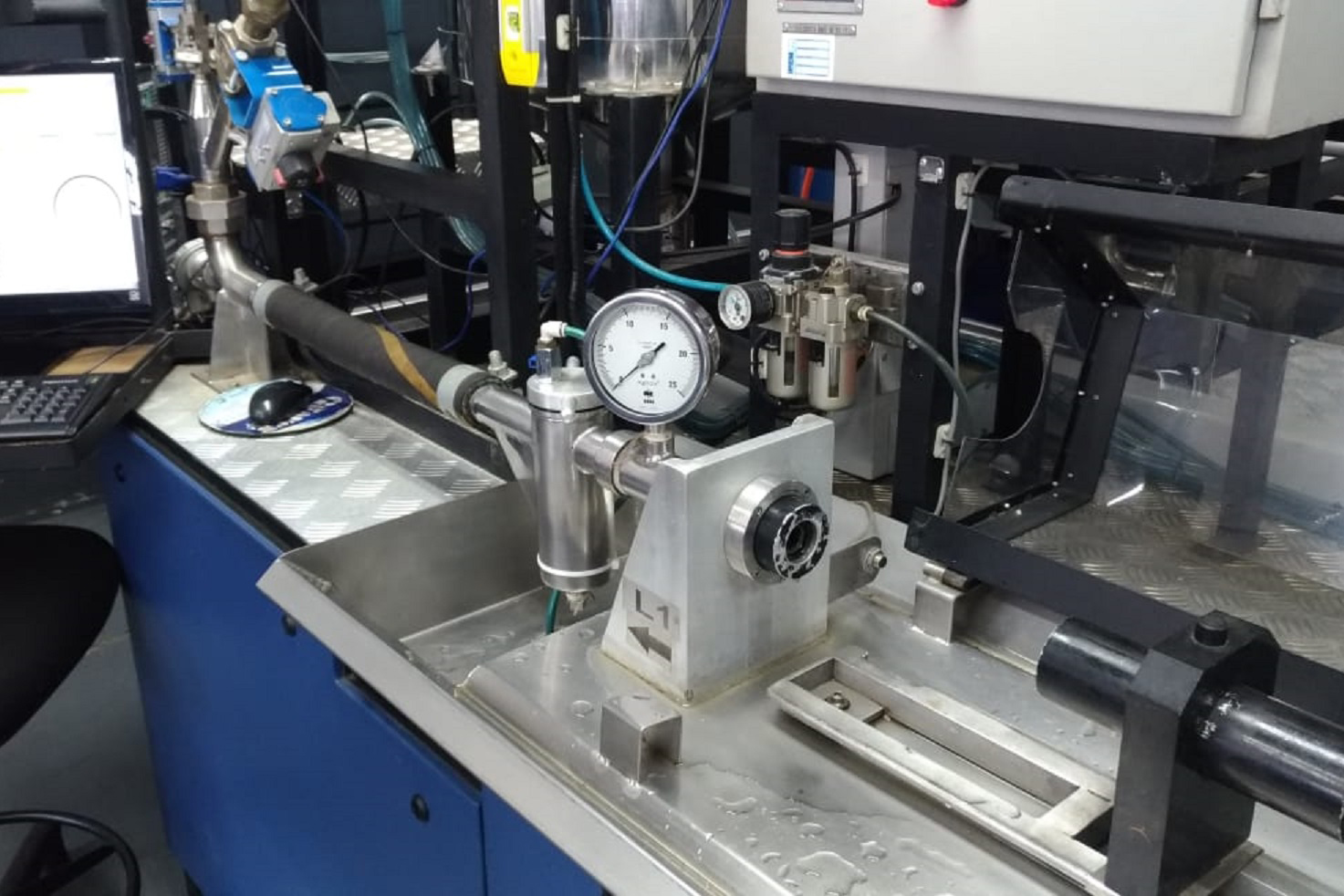 Inmetro comprova eficiência dos hidrômetros em Cascavel. Foto: Divulgação/Sanepar