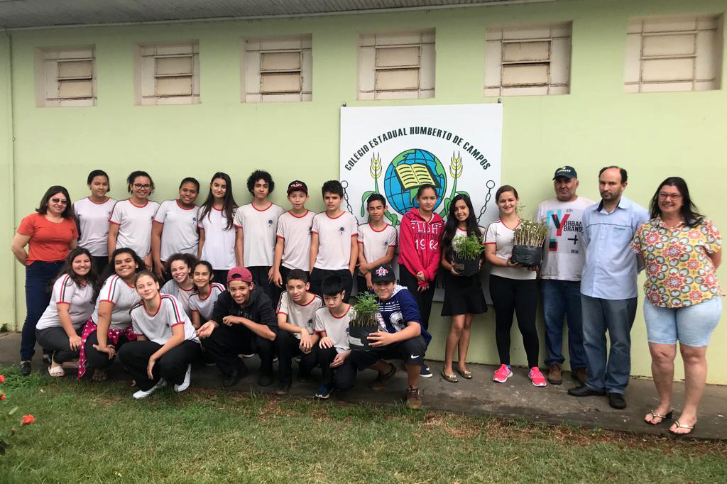 O Governo do Estado montou uma logística especial para o envio de mudas de árvores às escolas estaduais e Apaes de todo o Paraná. Mais de 3 mil pessoas estão atuando na tarefa de entregar e receber as mudas de espécies nativas, que serão plantadas dentro do programa de arborização Paraná Mais Verde. Foto: Divulgação/SEDEST