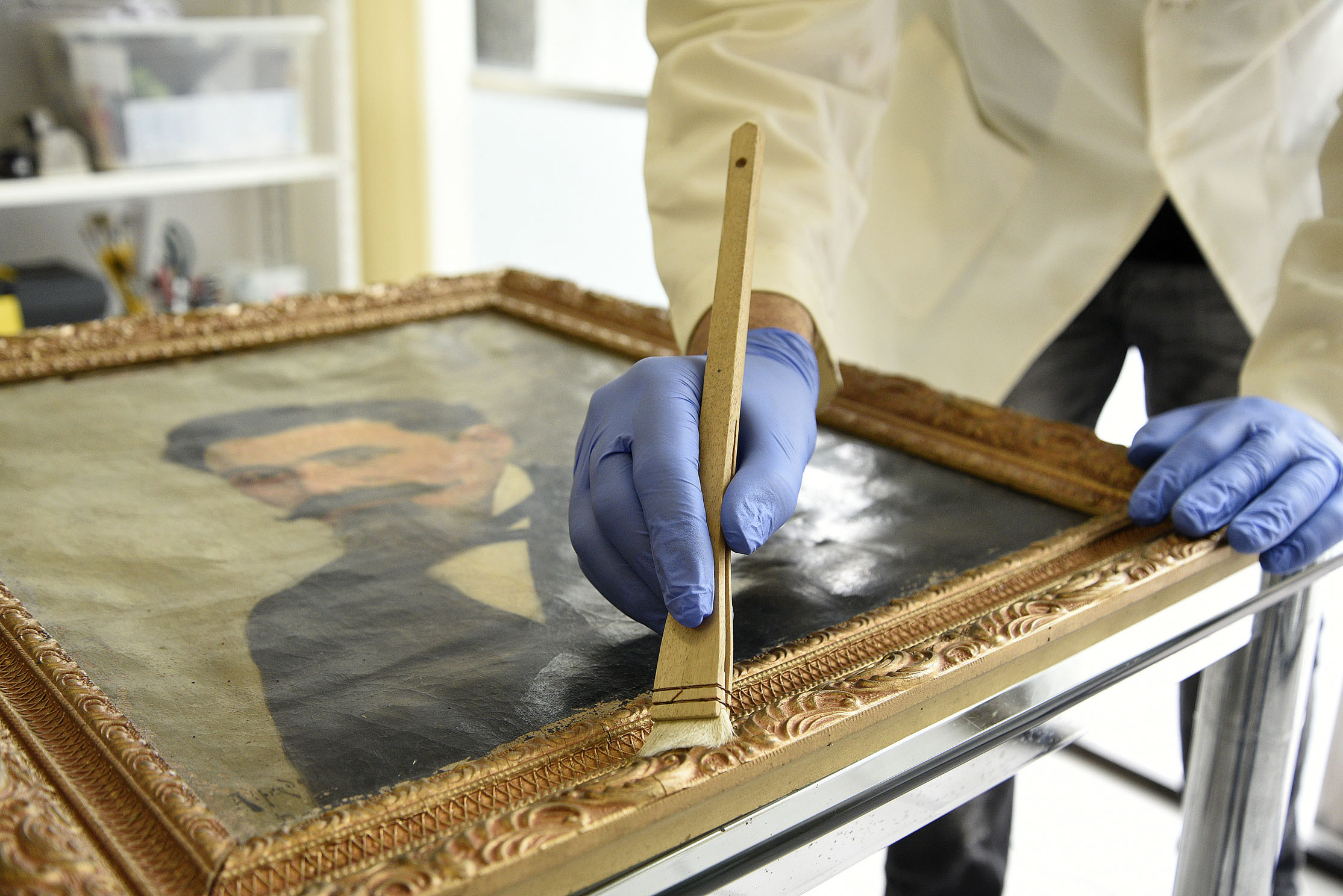 Acervo, conservação e pesquisa no Museu Casa Alfredo Andersen(MCAA).Curitiba, 13 de maio de 2019.Foto: Kraw Penas/SECC