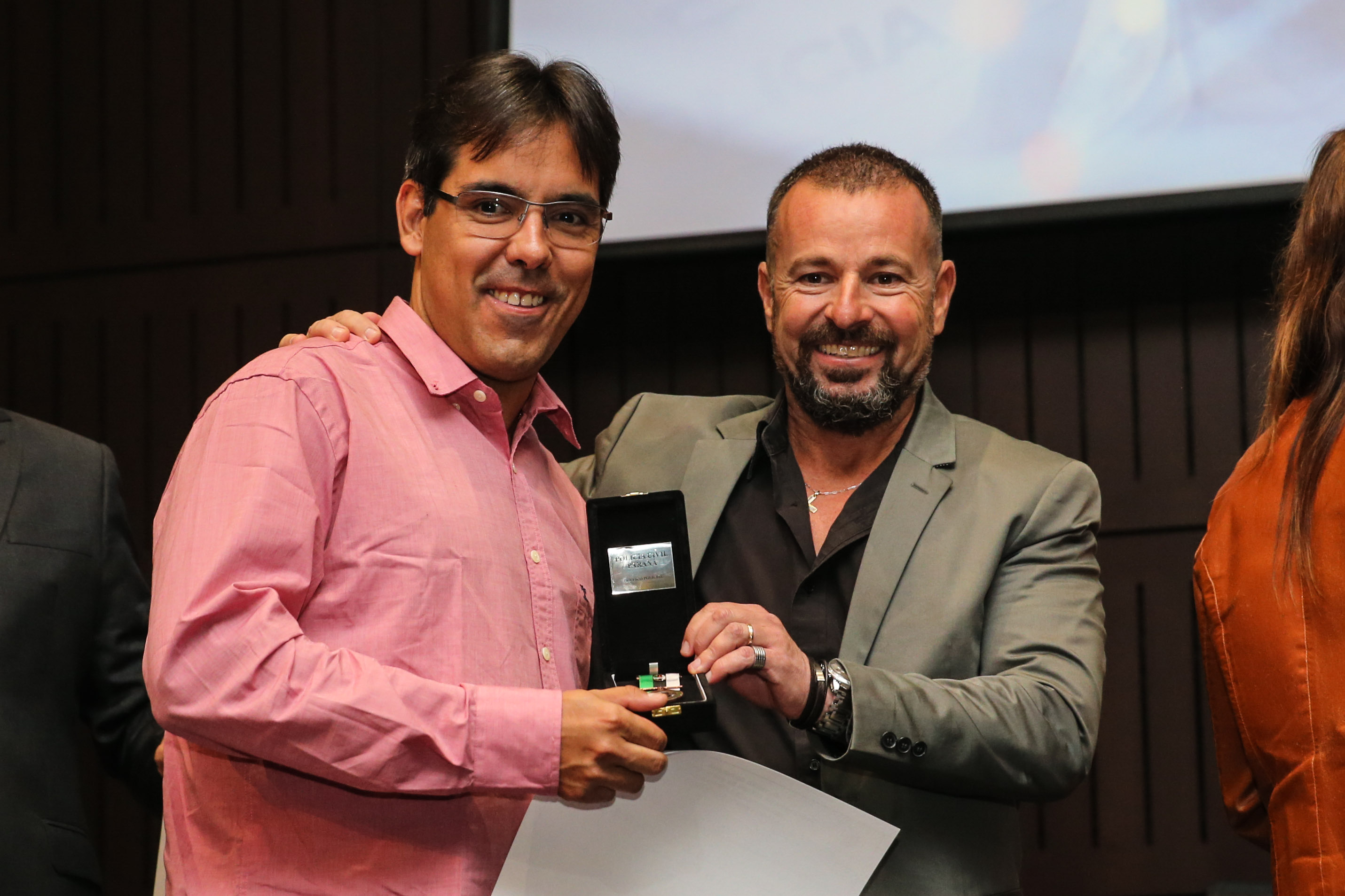 O governador Carlos Massa Ratinho Junior participa nesta segunda-feira (30), da comemoração do aniversário de 166 anos da Polícia Civil no Paraná na sede da OAB Paraná, em Curitiba .   30/09/2019 - Foto: Geraldo Bubniak/AEN
