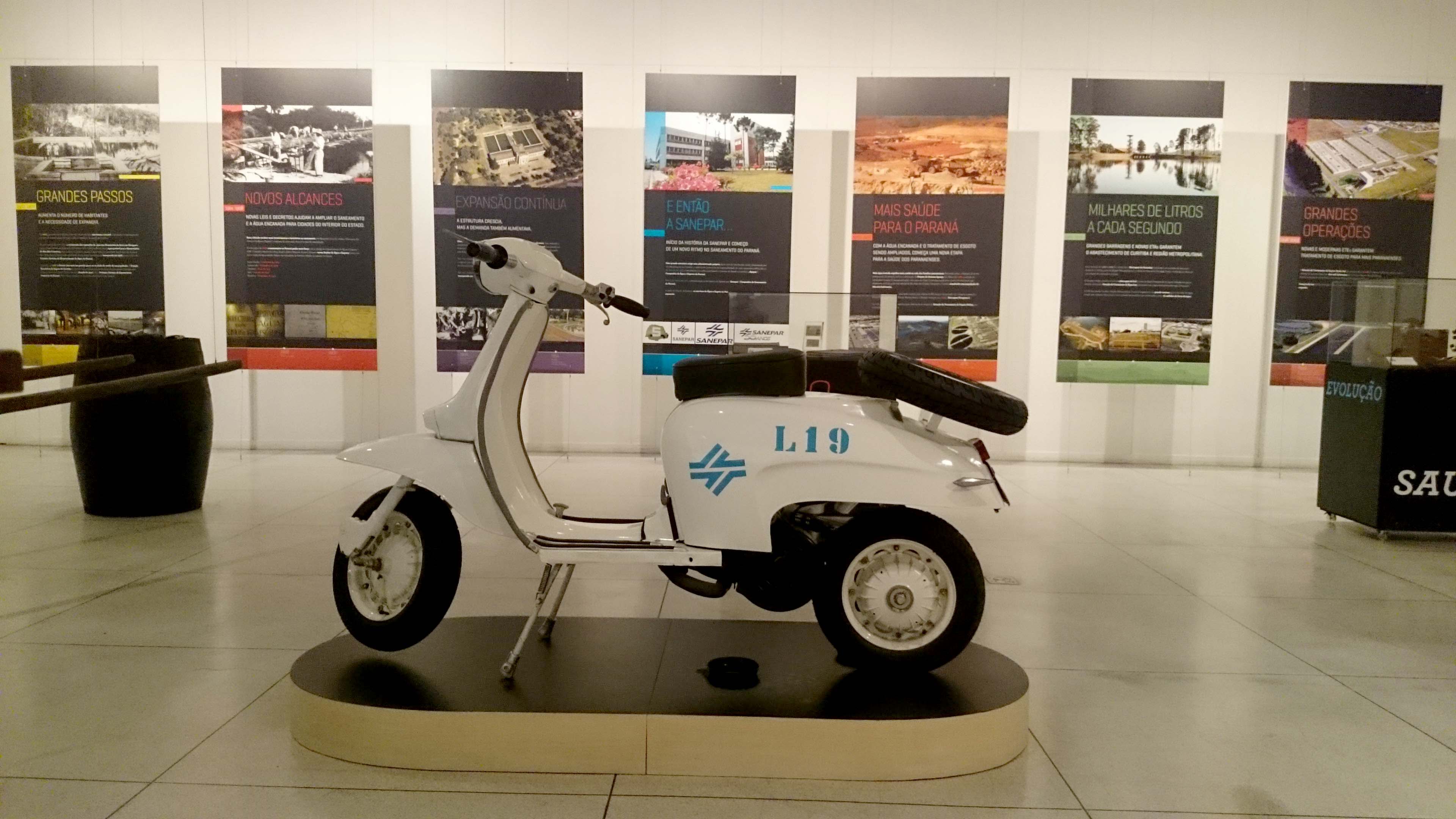 O Museu do Saneamento em Curitiba, mantido pela Companhia de Saneamento do Paraná (Sanepar), registrou em outubro a marca histórica de três mil visitantes neste ano