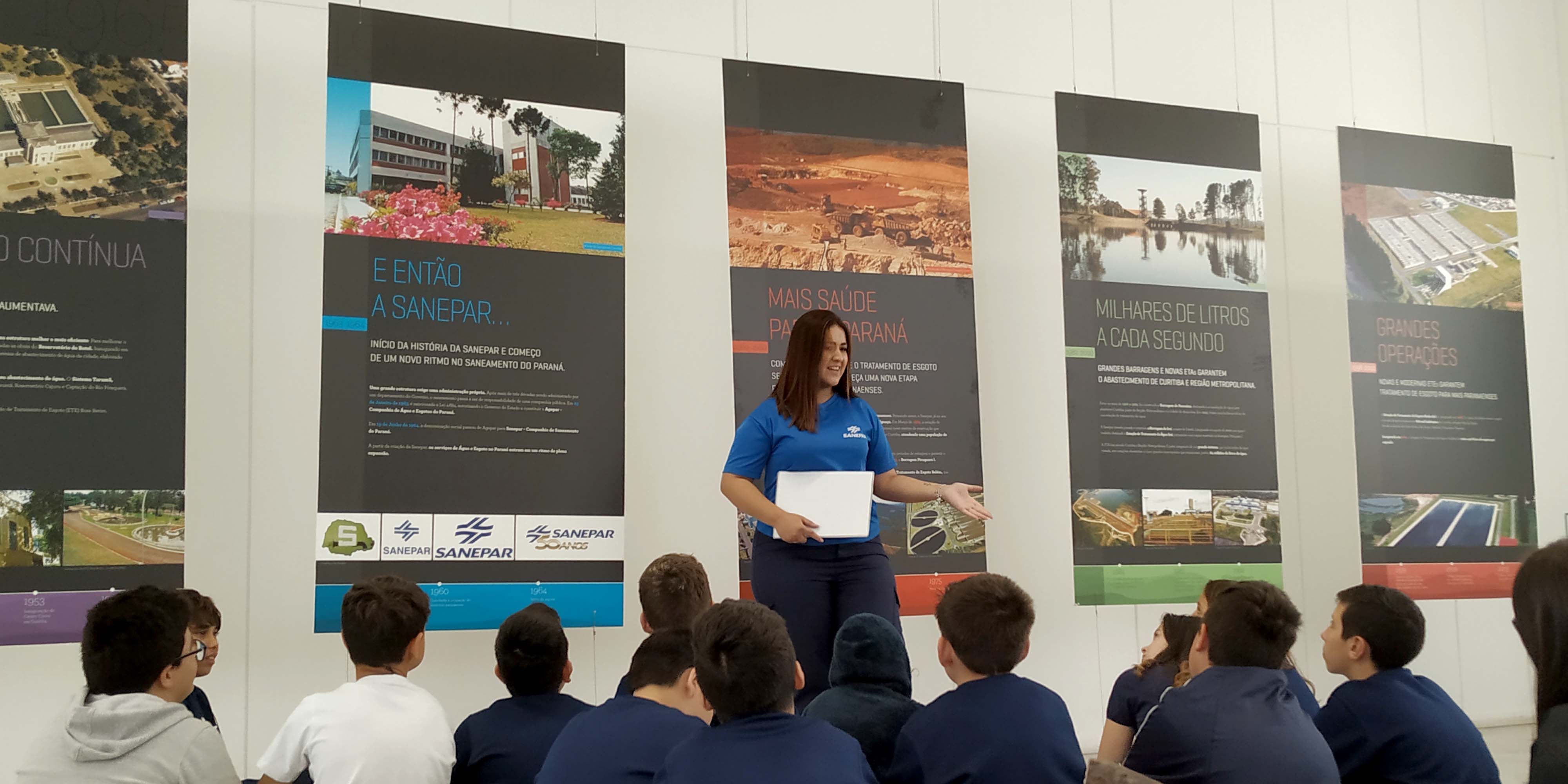 O Museu do Saneamento em Curitiba, mantido pela Companhia de Saneamento do Paraná (Sanepar), registrou em outubro a marca histórica de três mil visitantes neste ano
