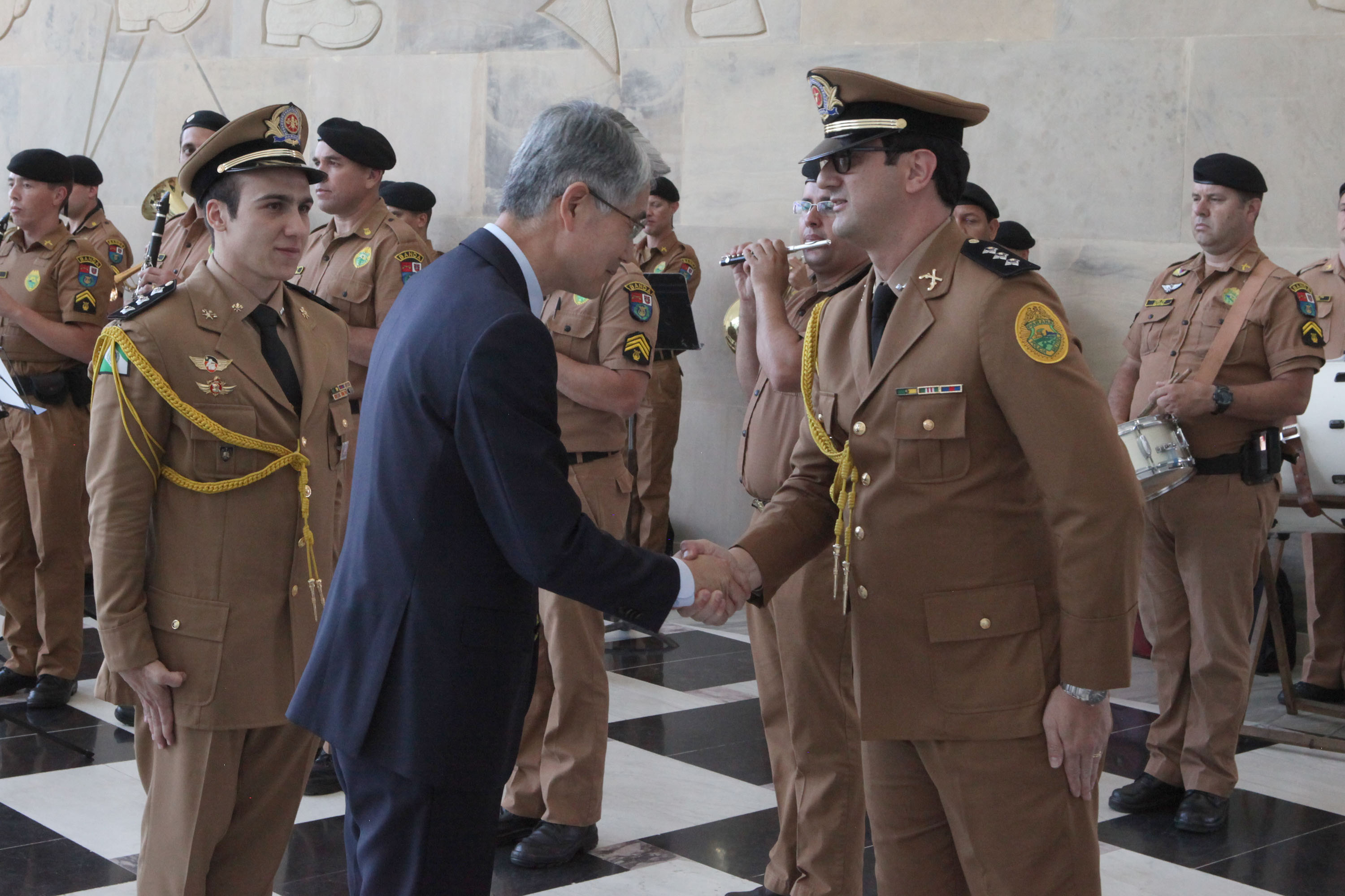 Vice-governador Darci Piana recebe o embaixador da Coreia do Sul,  Chan-Woo Kim. Curitiba,01/11/2019 - Foto: Ari Dias/AEN
