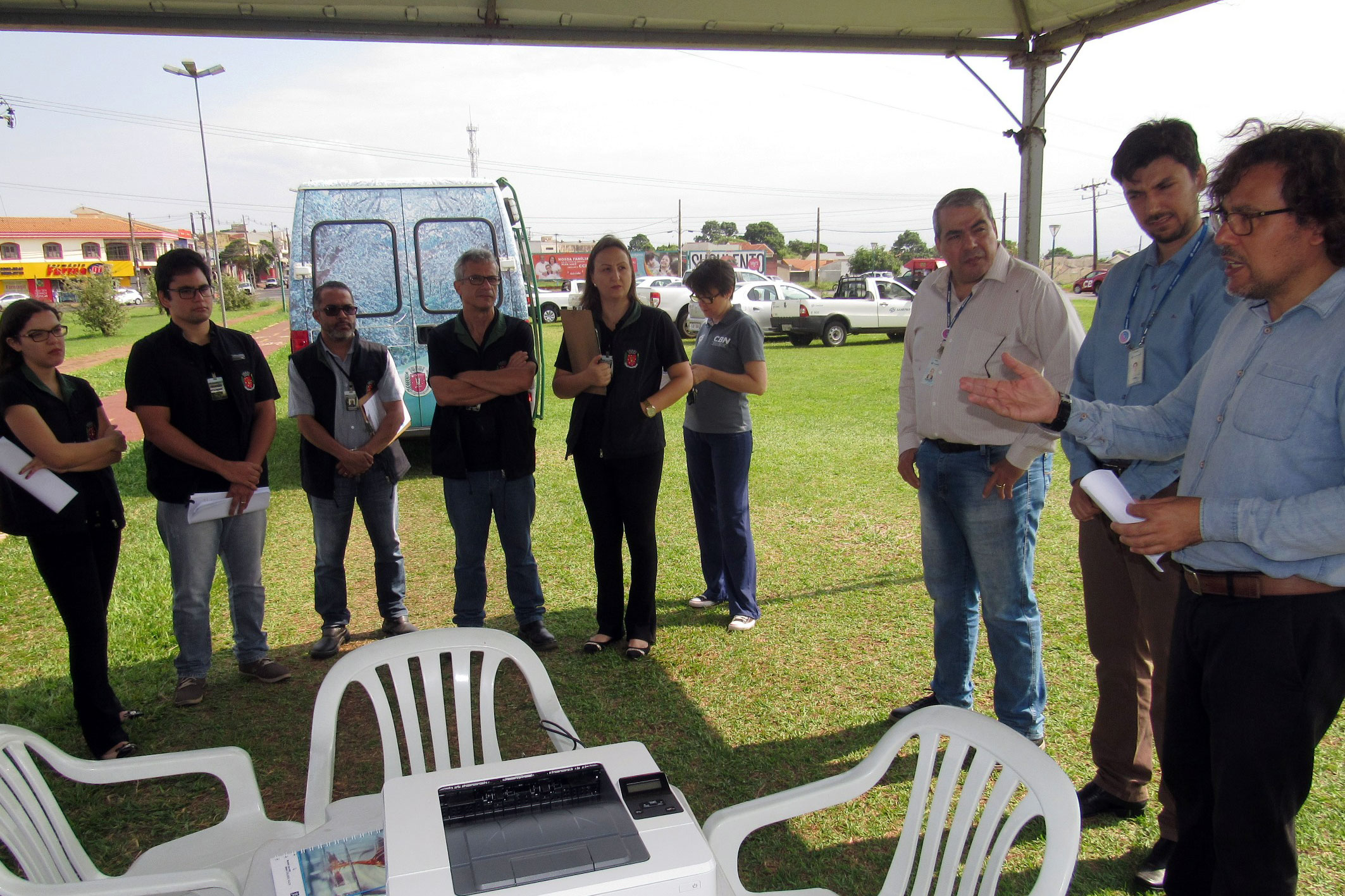 A Companhia de Saneamento do Paraná (Sanepar) e a Prefeitura de Maringá são parceiras no projeto ambiental Ipojuca, lançado nesta sexta-feira (8). O objetivo é identificar e autuar empresas que estejam poluindo os córregos urbanos da cidade. Ipojuca significa, em tupi-guarani, água escura. Curitiba, 08-11-2019. Foto: Sanepar