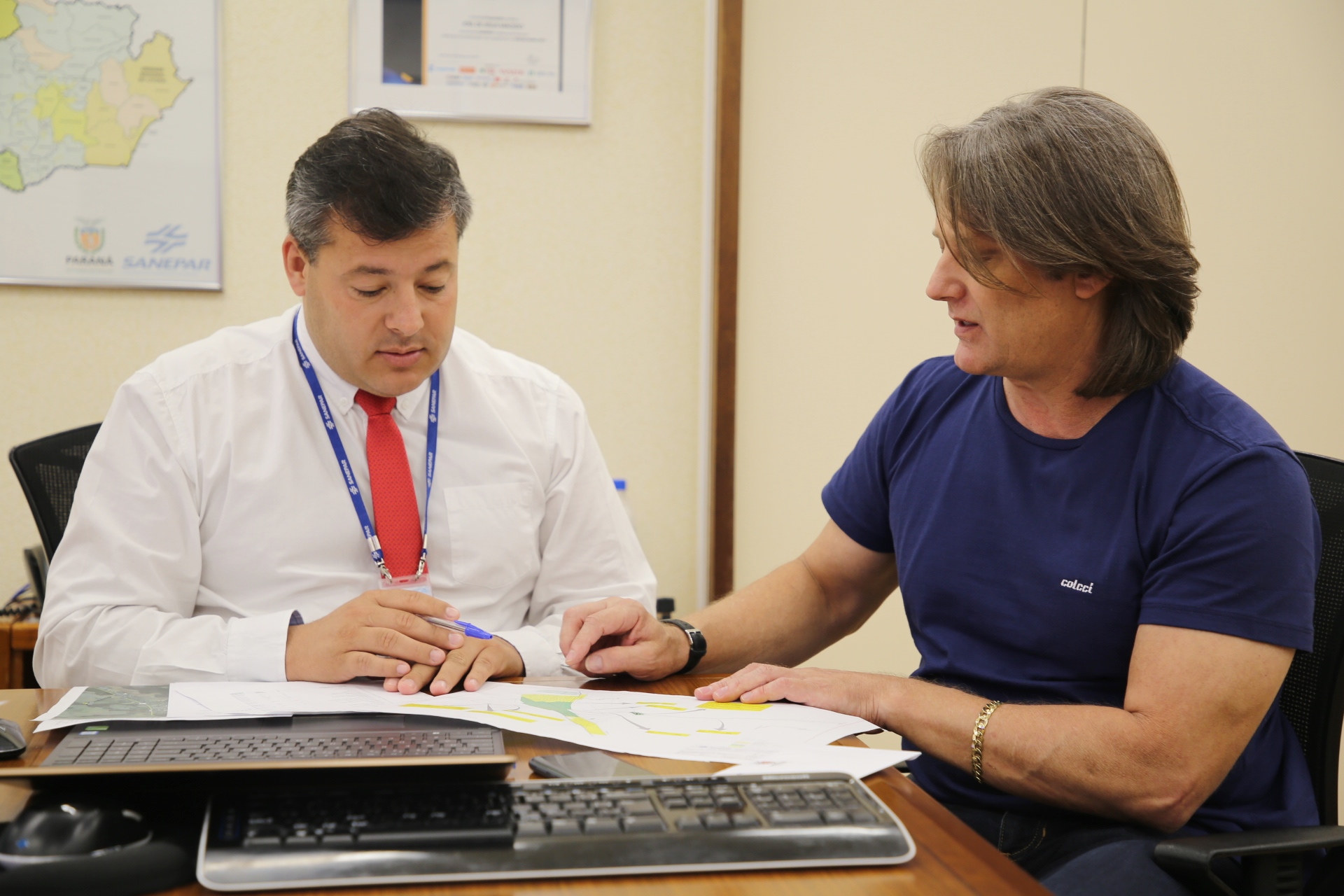 O sistema de tratamento de esgoto está perto de se tornar realidade em de Santa Tereza do Oeste. A Sanepar encaminhou para licitação a execução das obras da primeira parte do sistema, que devem iniciar até maio de 2020. Foto: Divulgação/Sanepar