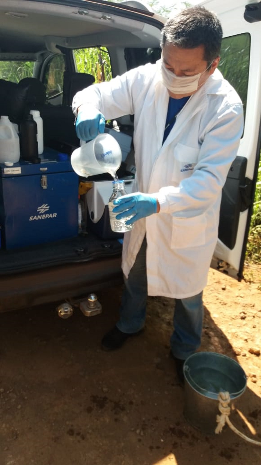 Técnicos da Sanepar iniciaram esta semana os levantamentos e diagnóstico da bacia dos rios Cascavel, Peroba e Saltinho, que abastecem os moradores de Cascavel, e do Rio São José, que vai contribuir com o suprimento da cidade a partir do ano que vem. Foto: Sanepar
