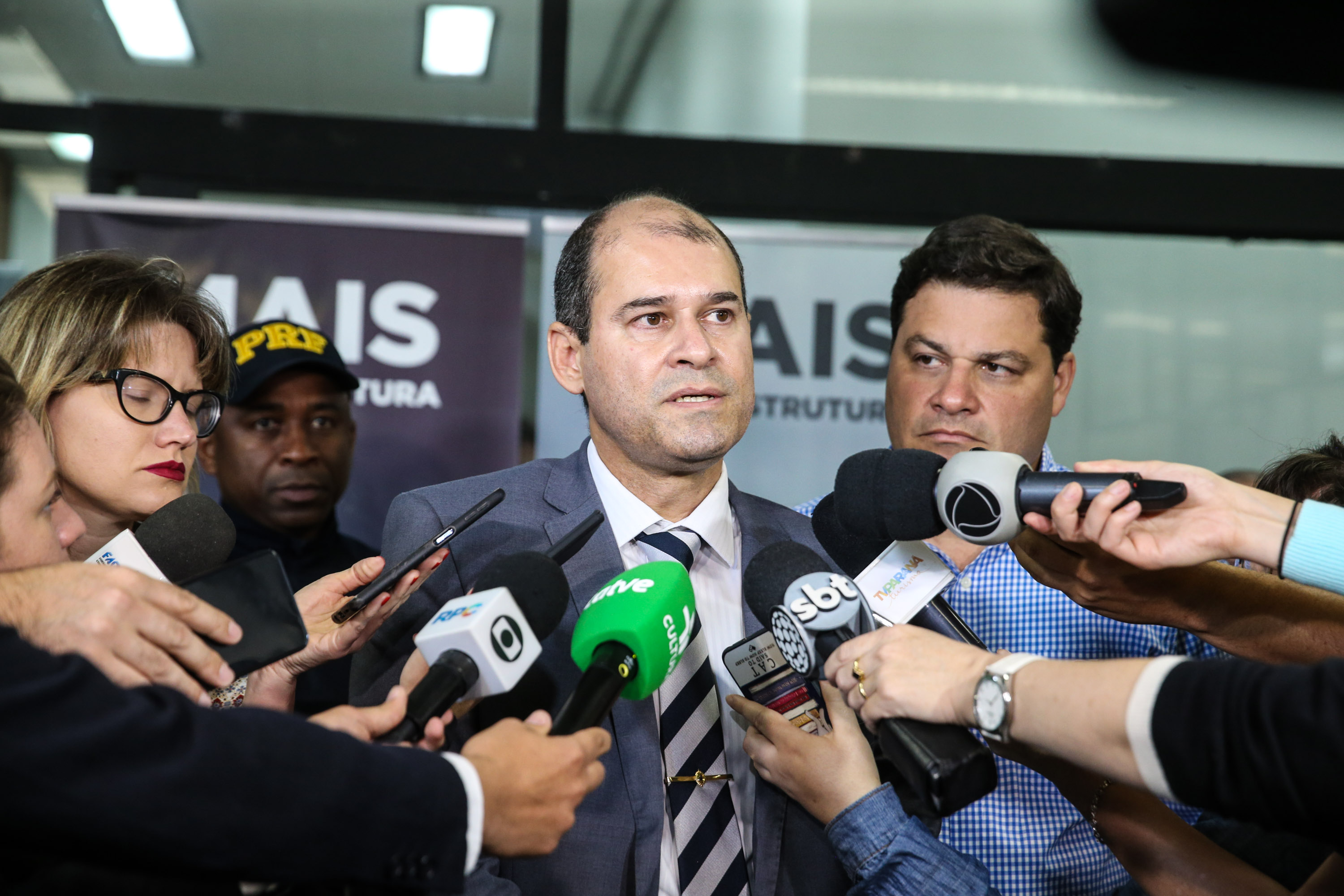 Na foto, Marcello Costa,  secretário nacional de Transportes Terrestres do Ministério da Infraestrutura. 26/11/2019  -  Foto: Geraldo Bubniak/AEN