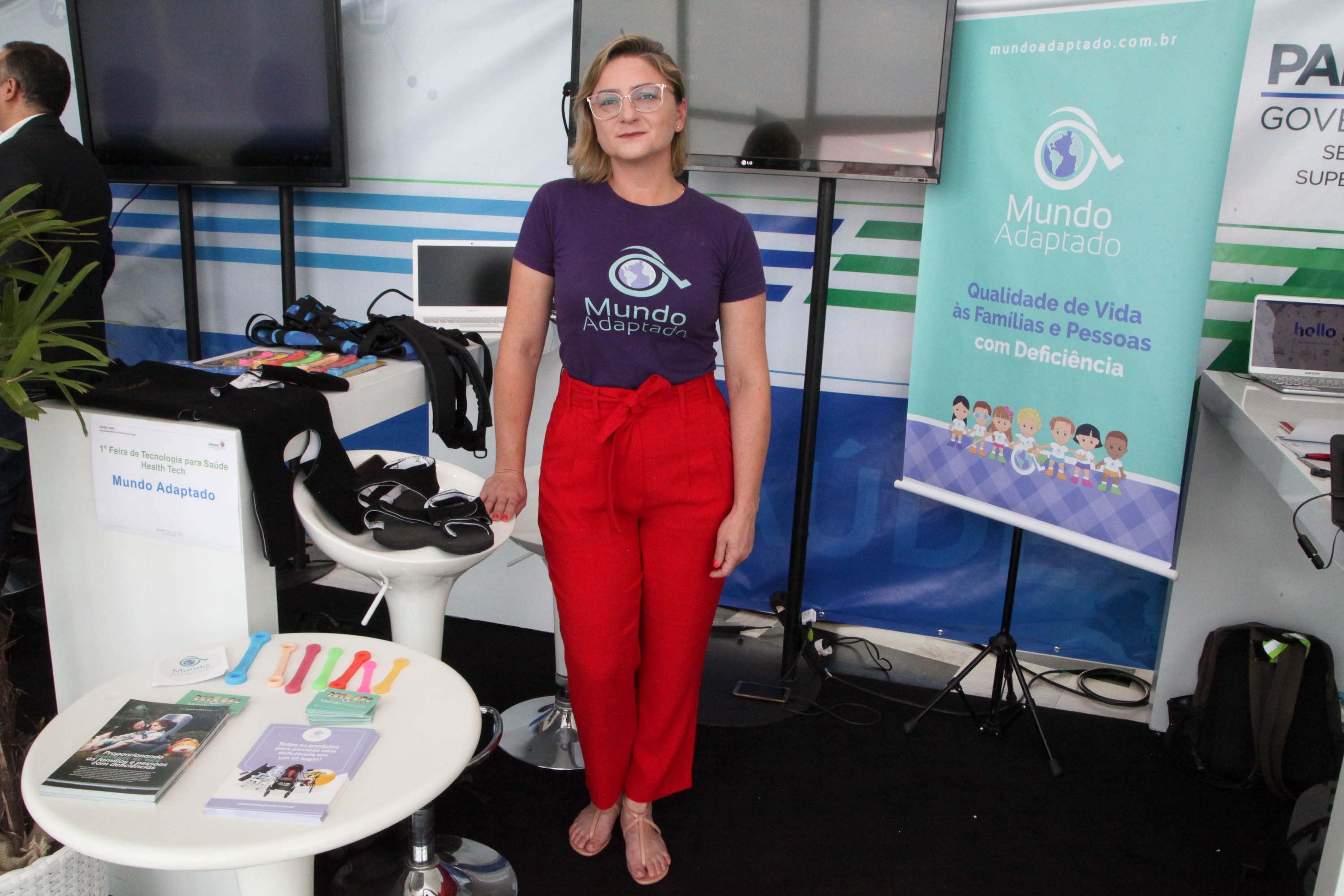 1ª Feira Tecnologica para Saude. Foto:Ari Dias/AEN