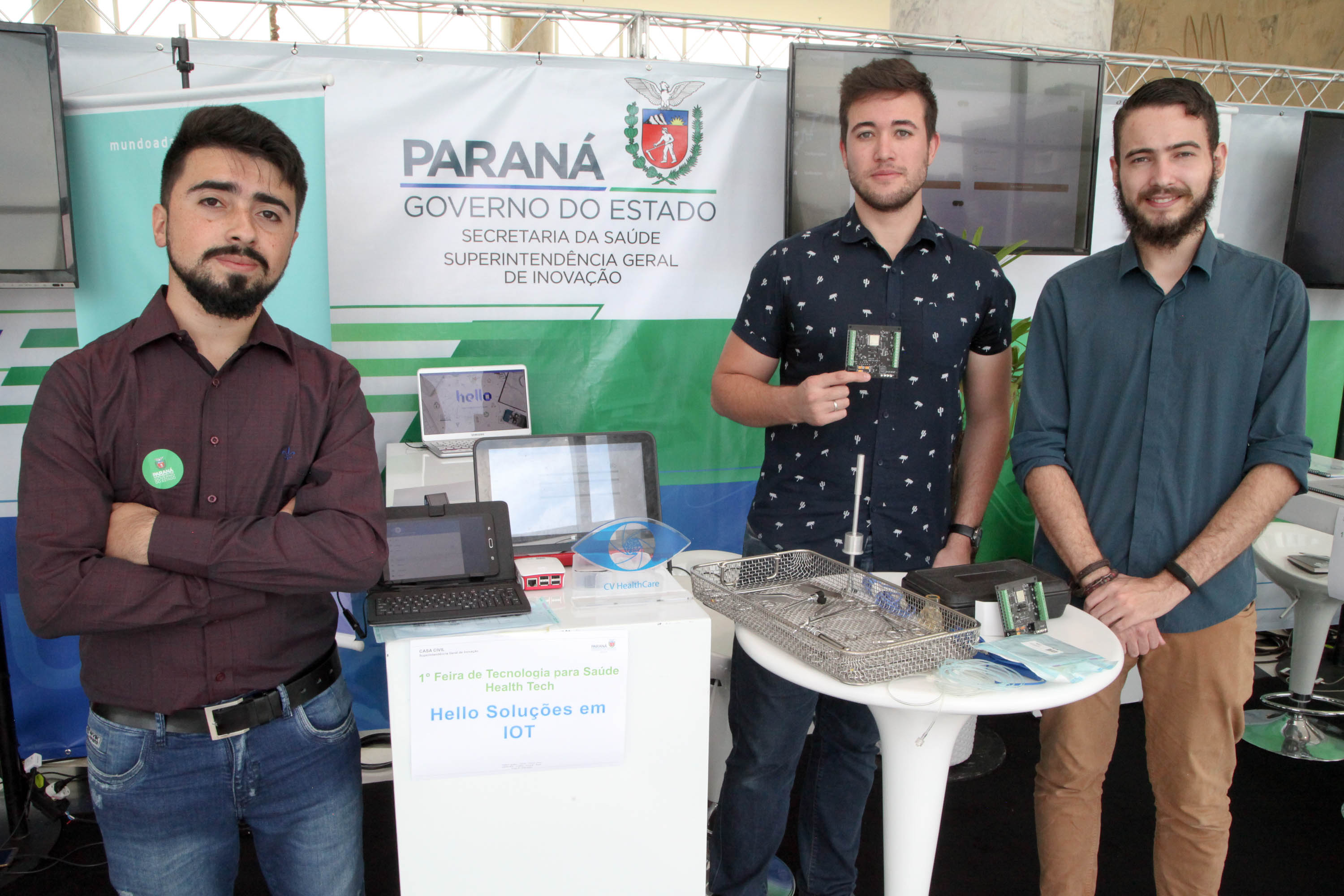 1ª Feira Tecnologica para Saude. Foto:Ari Dias/AEN