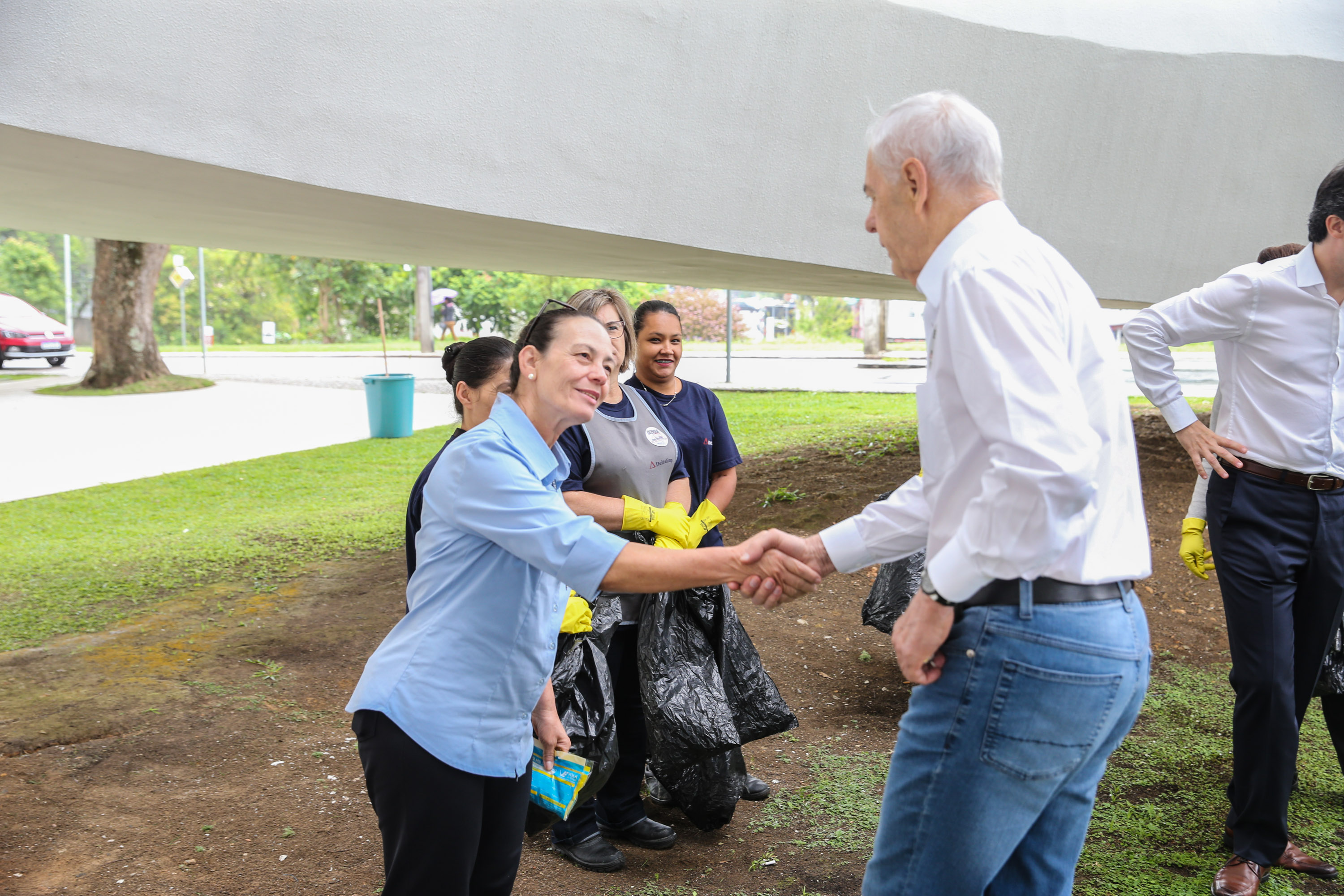 Dengue Governo do Estado em campanha para envolver a sociedade paranaense em um grande mutirão de prevenção e de combate à dengue no Paraná, nas secretarias e demais órgãos estaduais realizam dezenas de ações para conscientização e orientação sobre cuidados para prevenir a doença. 18/12/2019 - Foto: Geraldo Bubniak/AEN