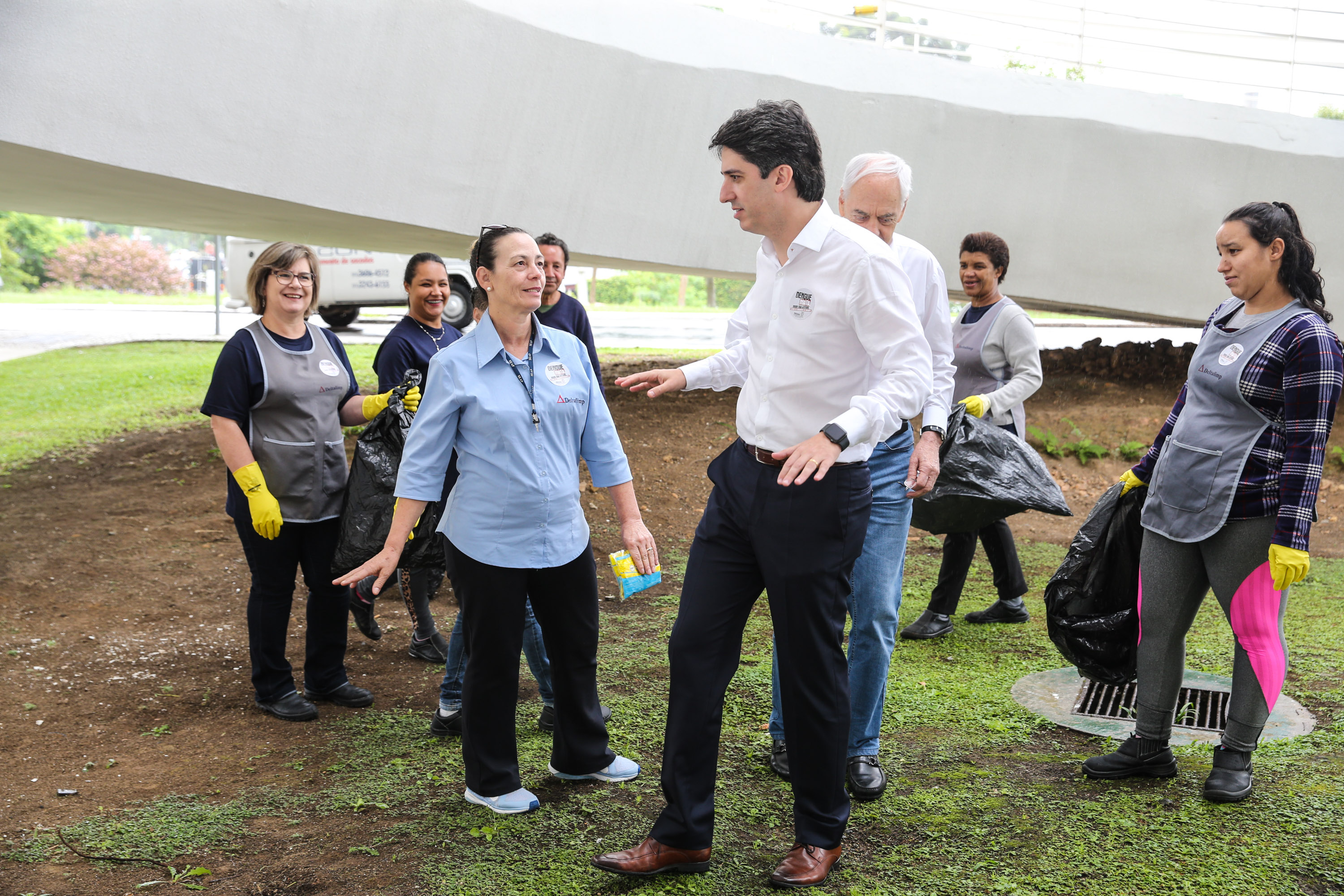 Dengue Governo do Estado em campanha para envolver a sociedade paranaense em um grande mutirão de prevenção e de combate à dengue no Paraná, nas secretarias e demais órgãos estaduais realizam dezenas de ações para conscientização e orientação sobre cuidados para prevenir a doença. 18/12/2019 - Foto: Geraldo Bubniak/AEN