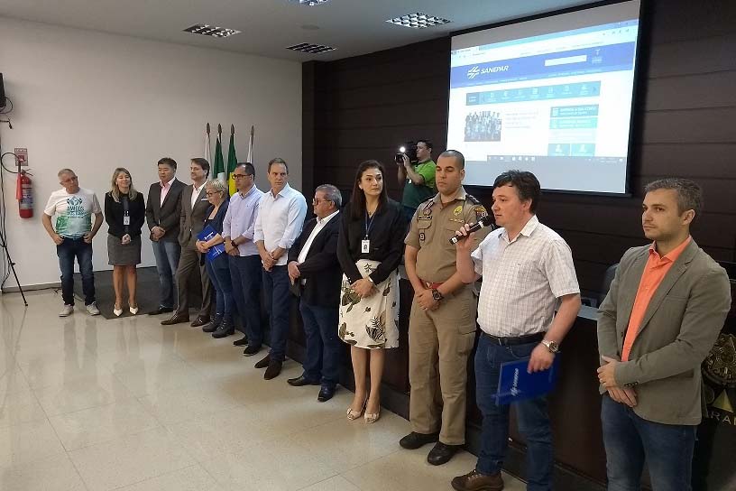 Plano de Segurança da Água foi tema de workshop em Cascavel. Foto: Sanepar