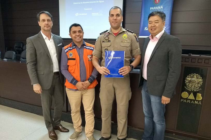 Plano de Segurança da Água foi tema de workshop em Cascavel. Foto: Sanepar