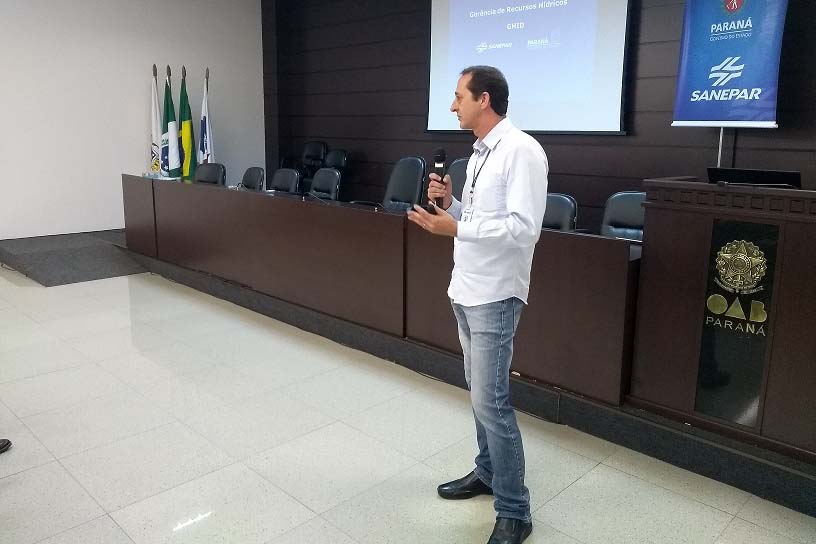 Plano de Segurança da Água foi tema de workshop em Cascavel. Foto: Sanepar