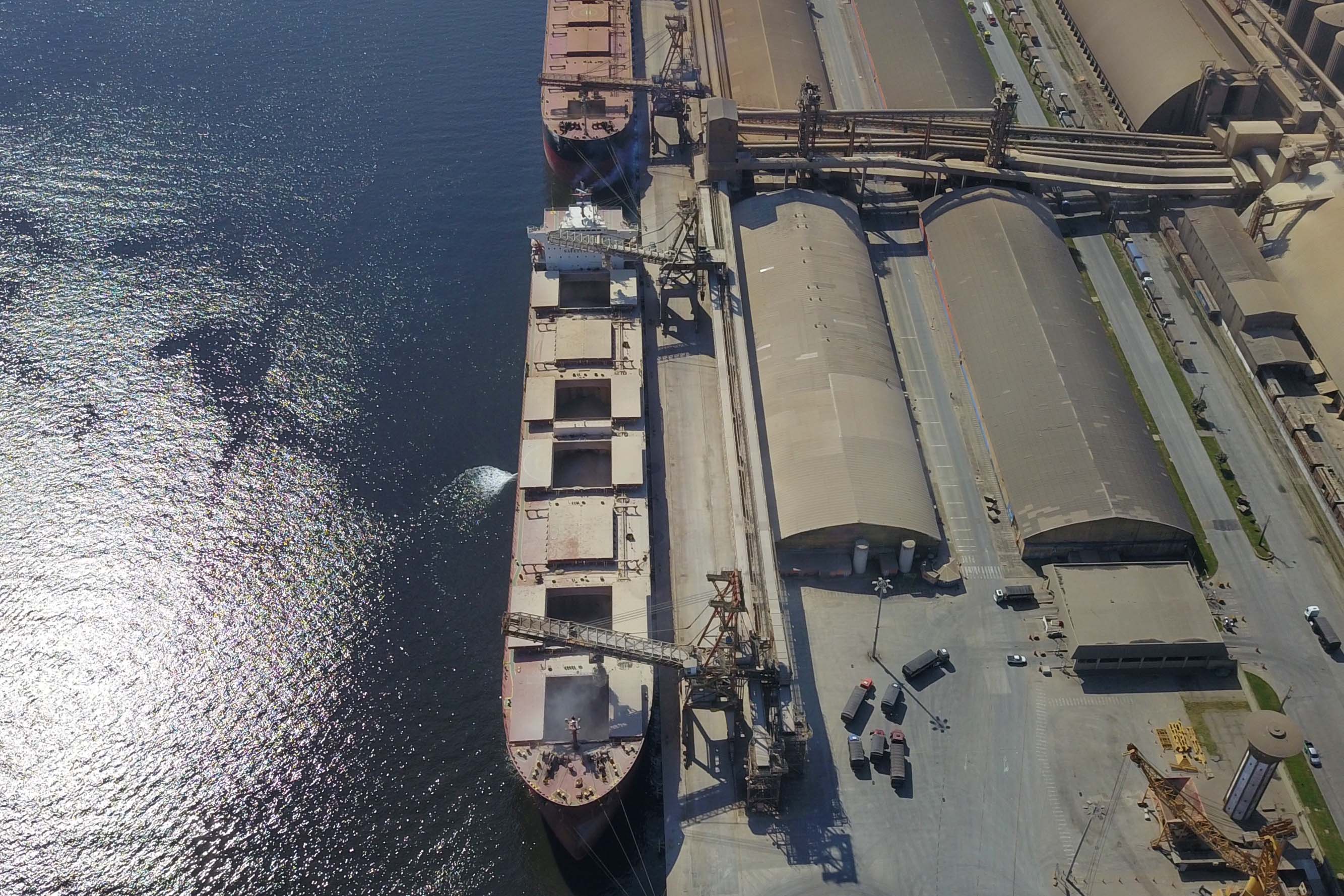 04/2019 - Porto de Paranaguá. Foto: José Fernando Ogura/ANPr