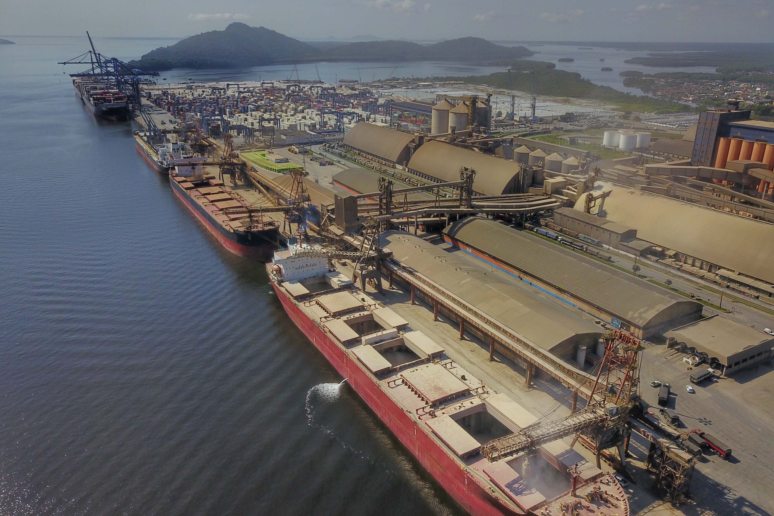 04/2019 - Porto de Paranaguá. Foto: José Fernando Ogura/ANPr
