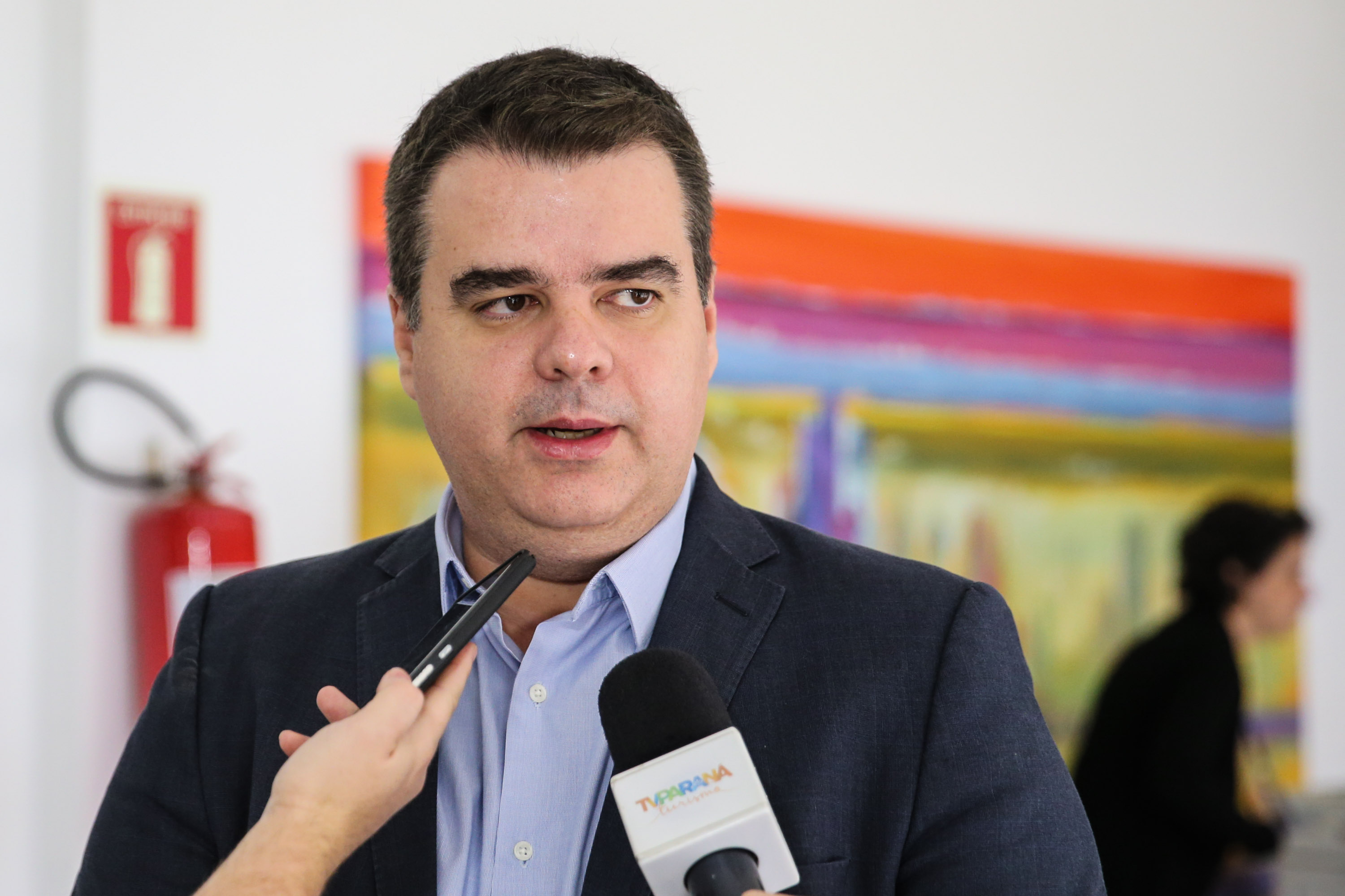 O Superintendente Pedagógico da Secretaria de Estado da Educação (Seed), Prof. Raph Gomes Alves -  Seminário Foco na Aprendizagem 2020  21/01/2020  -  Foto: Geraldo Bubniak/AEN