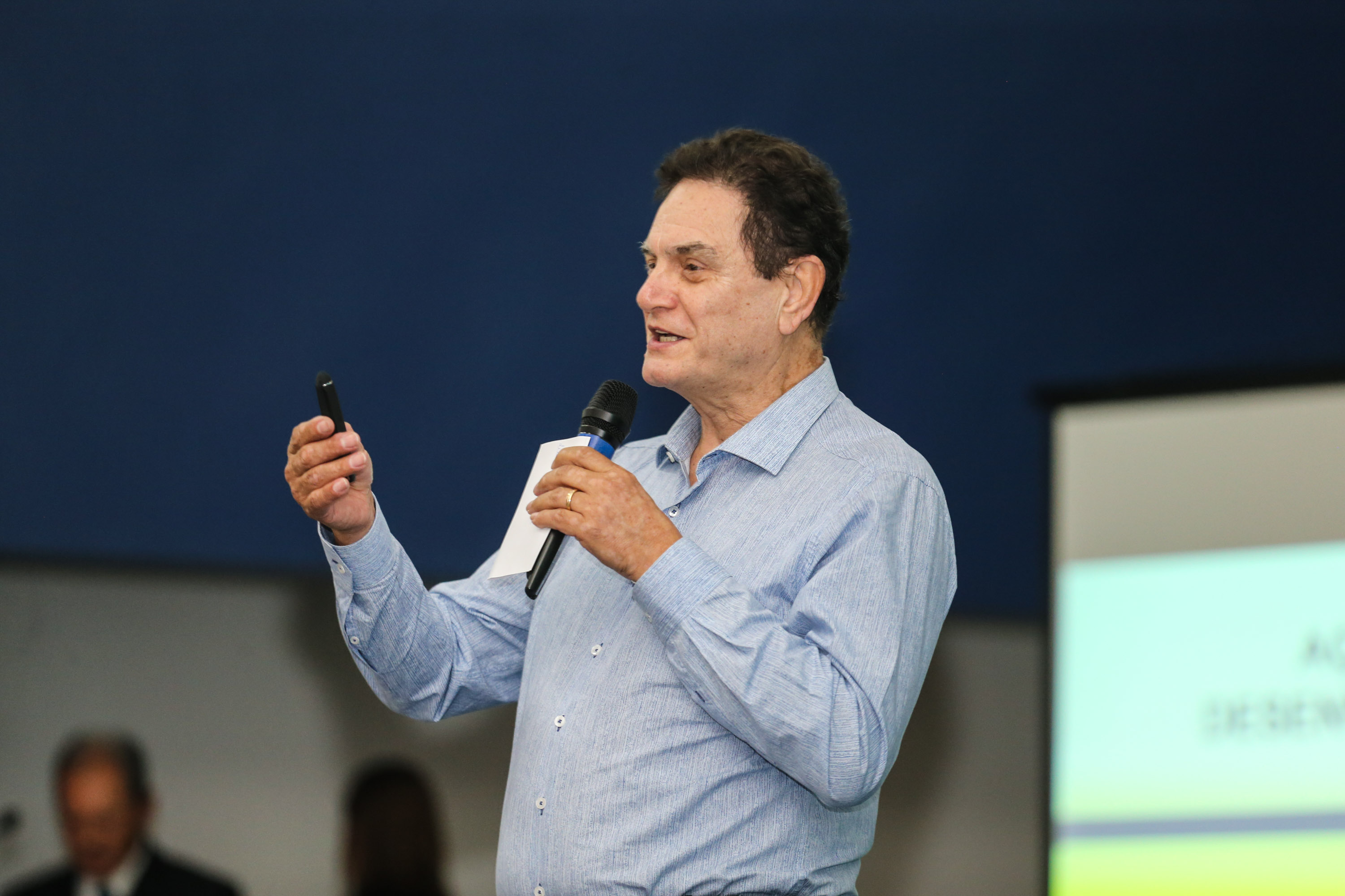 Diretor-Presidente da Fundepar,   José Maria Ferreira  no Seminário Foco na Aprendizagem 2020  21/01/2020  -  Foto: Geraldo Bubniak/AEN