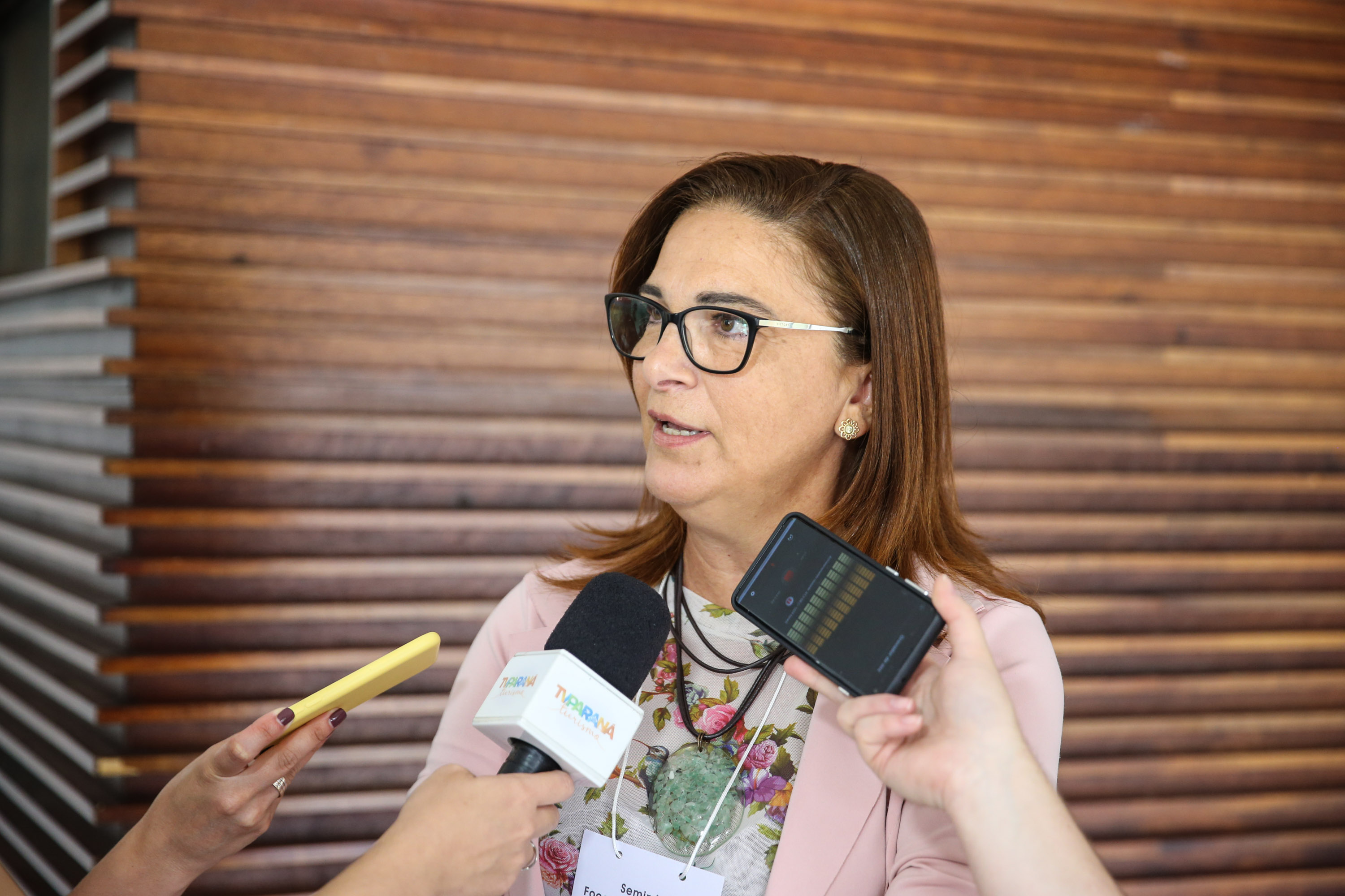 Rosilene Lombardi, diretora do Colegio Humberto Alencar Castelo Branco de Jesuitas -  Seminário Foco na Aprendizagem 2020  21/01/2020  -  Foto: Geraldo Bubniak/AEN