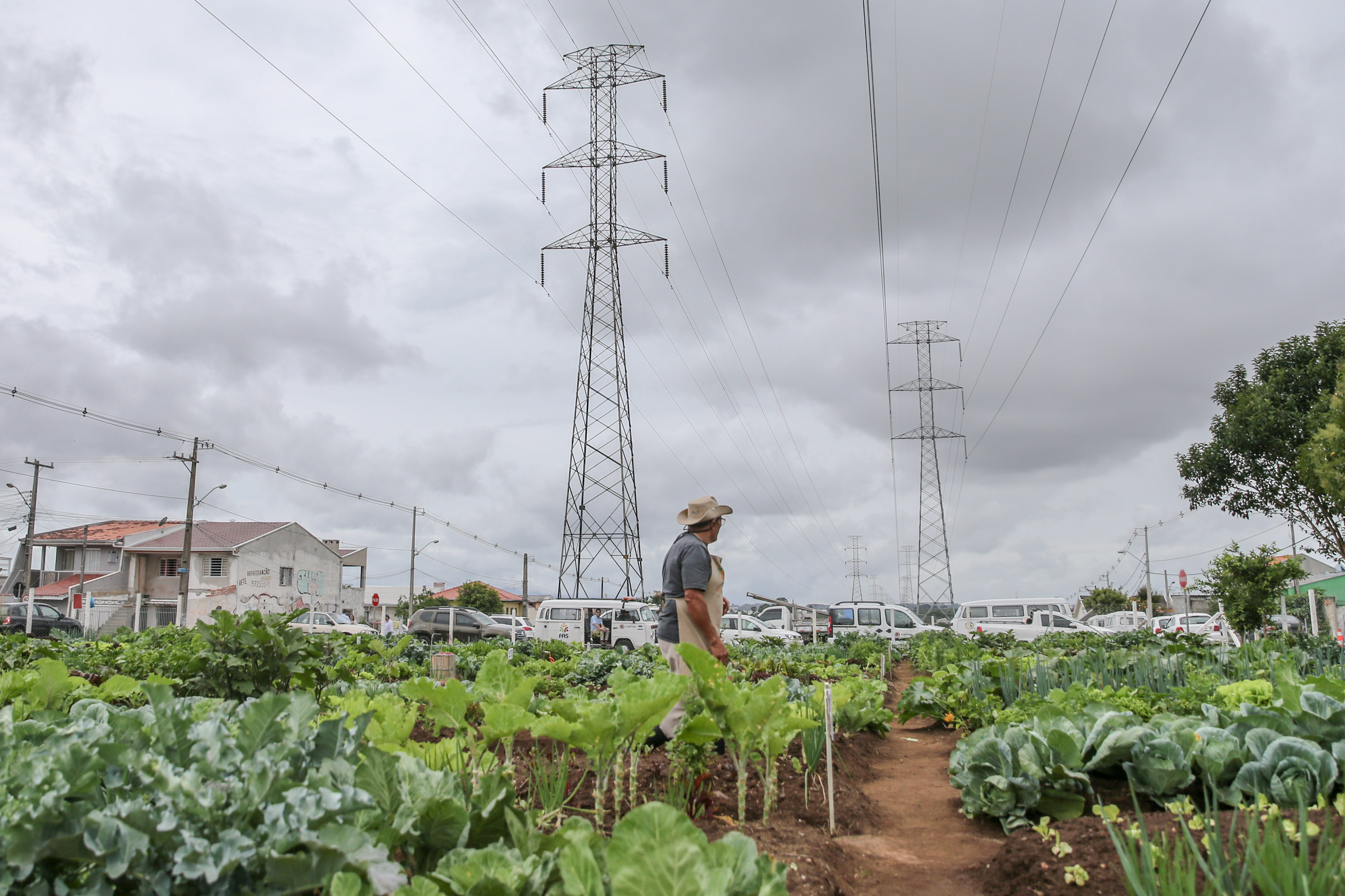 Inauguração da Horta Comunitária Moradias Marumbi do programa da Secretaria de Estado da Agricultura e do Abastecimento,  nesta quinta-feira (16), no bairro Uberaba, em Curitiba