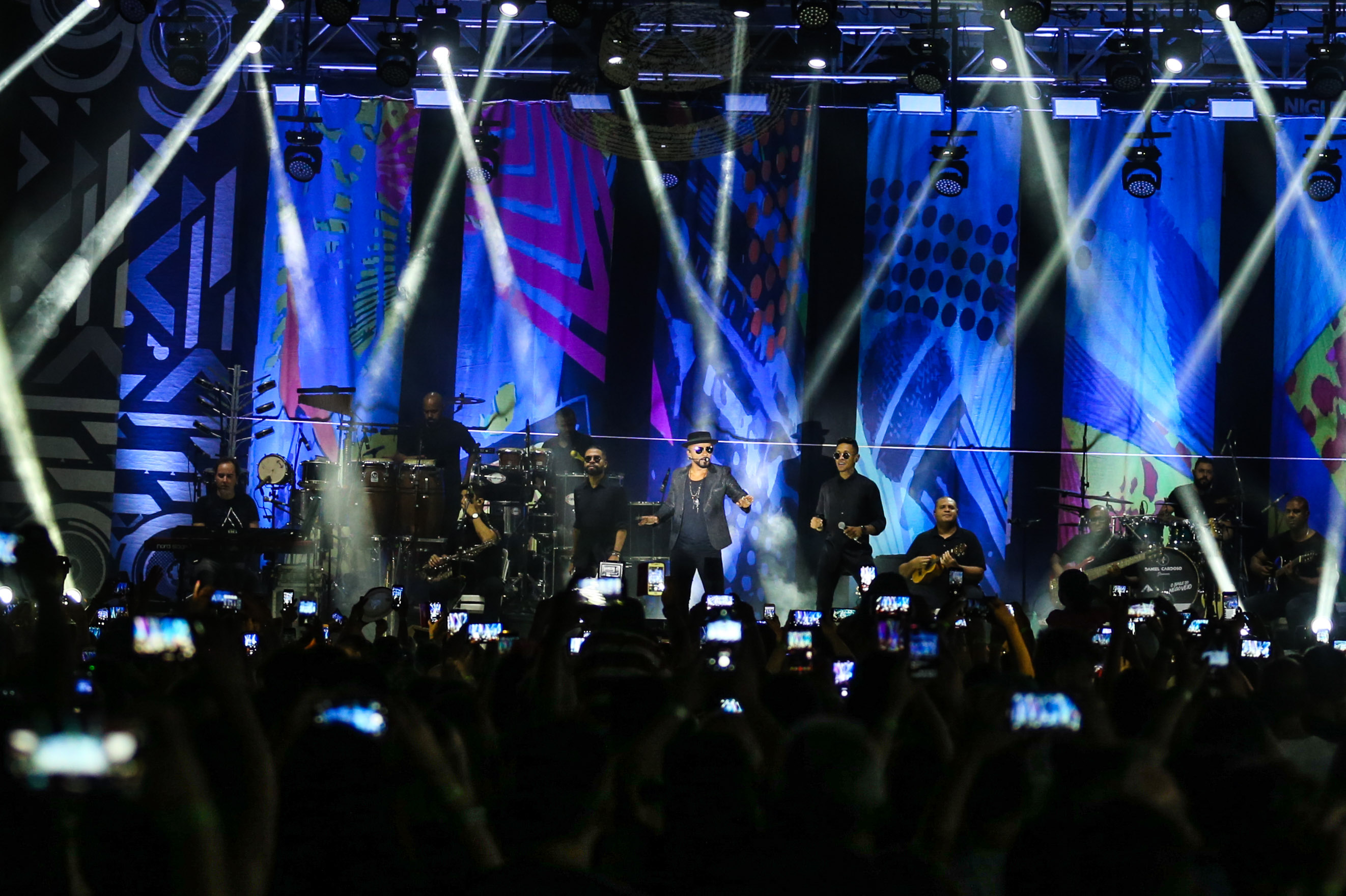 Show de Alexandre Pires em Matinhos nesta sexta-feira (24). O show é gratuitos e faz parte da programação cultural do Verão Maior e são promovidos pelo Governo do Estado em parceria com a Renault do Brasil.    Matinhos, 24/01/2020 -  Foto: Geraldo Bubniak/AEN