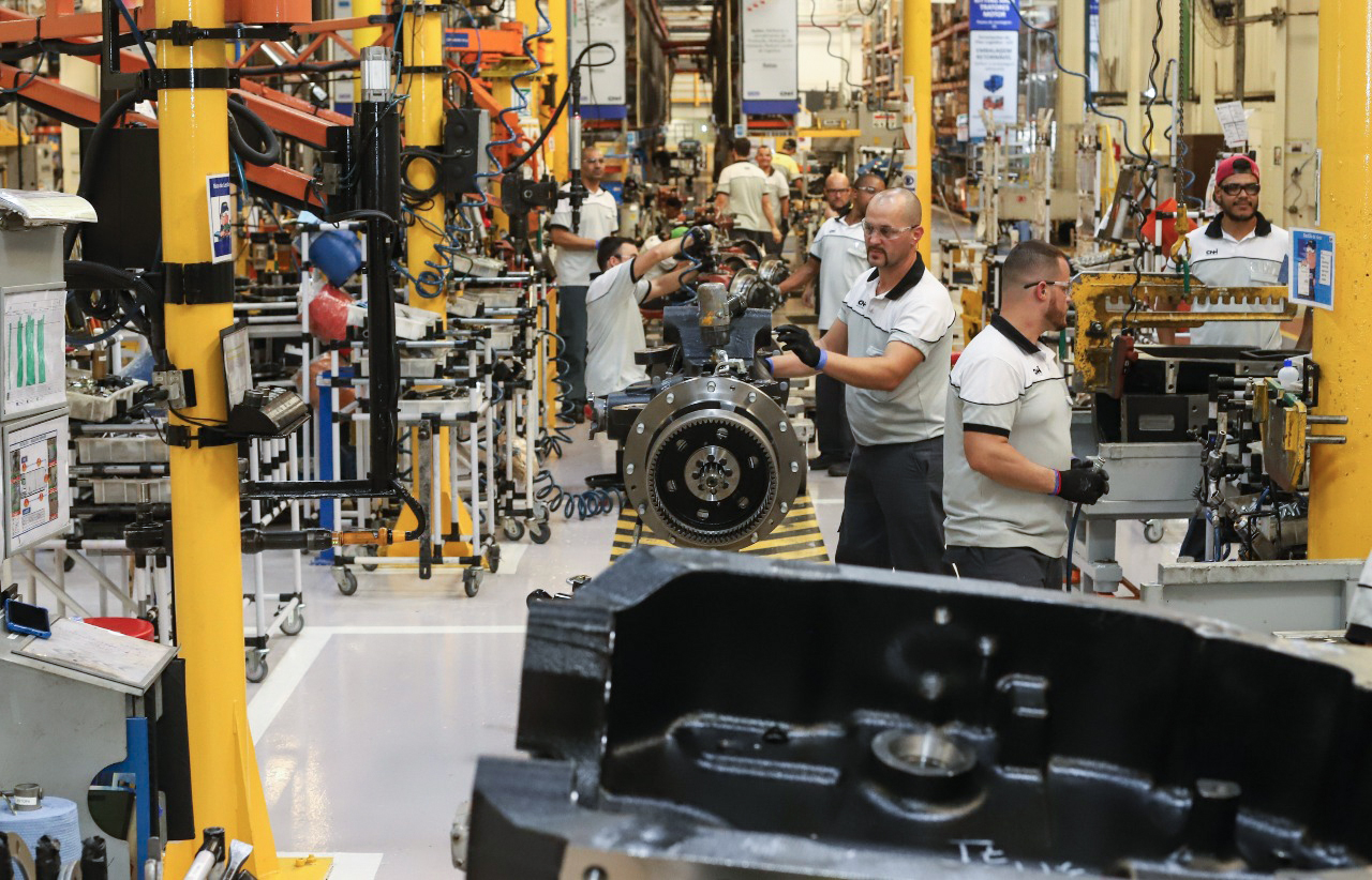 Setor fechou 2019 com evolução de 5,7% em relação ao ano anterior. Produção local avançou em dezembro e encerrou o ano com índices positivos em todos os indicadores. Veículos automotores, máquinas, equipamentos e alimentos puxaram o crescimento. Foto: Rodrigo Félix Leal/AEN