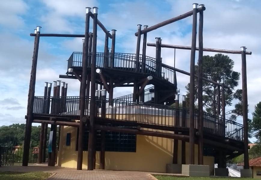 A Companhia de Saneamento do Paraná (Sanepar) e a Prefeitura de Campo Mourão entregaram, nesta terça-feira (11), as obras de revitalização do Museu do Saneamento, localizado no Parque do Lago. Na foto, Revitalização do museu custou R$ 360 mil  -  Campo Mourão, 11/02/2020  -  Foto: Divulgação Sanepar