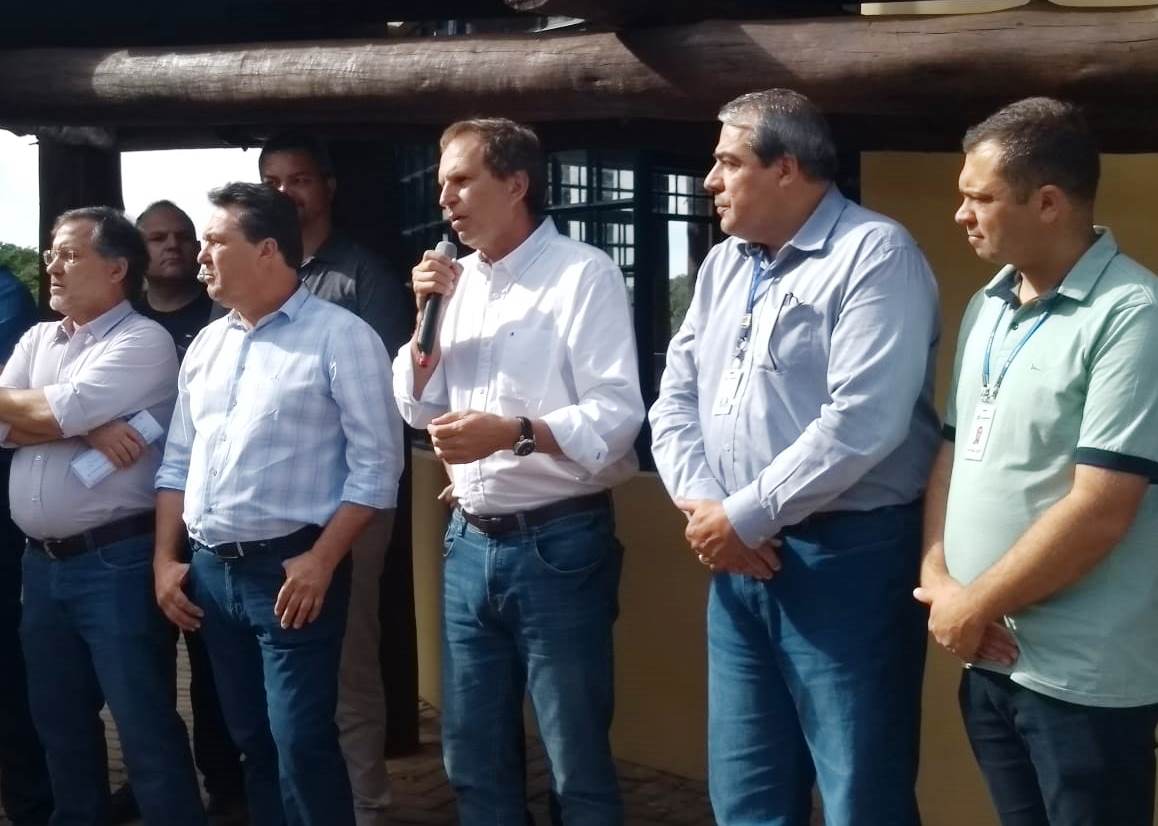 A Companhia de Saneamento do Paraná (Sanepar) e a Prefeitura de Campo Mourão entregaram, nesta terça-feira (11), as obras de revitalização do Museu do Saneamento, localizado no Parque do Lago. Na foto, o diretor de Meio Ambiente e Ação Social da Sanepar, Júlio César Gonchorosky: visitantes poderão conhecer um pouco mais sobre a história do saneamento na cidade -  Campo Mourão, 11/02/2020  -  Foto: Divulgação Sanepar