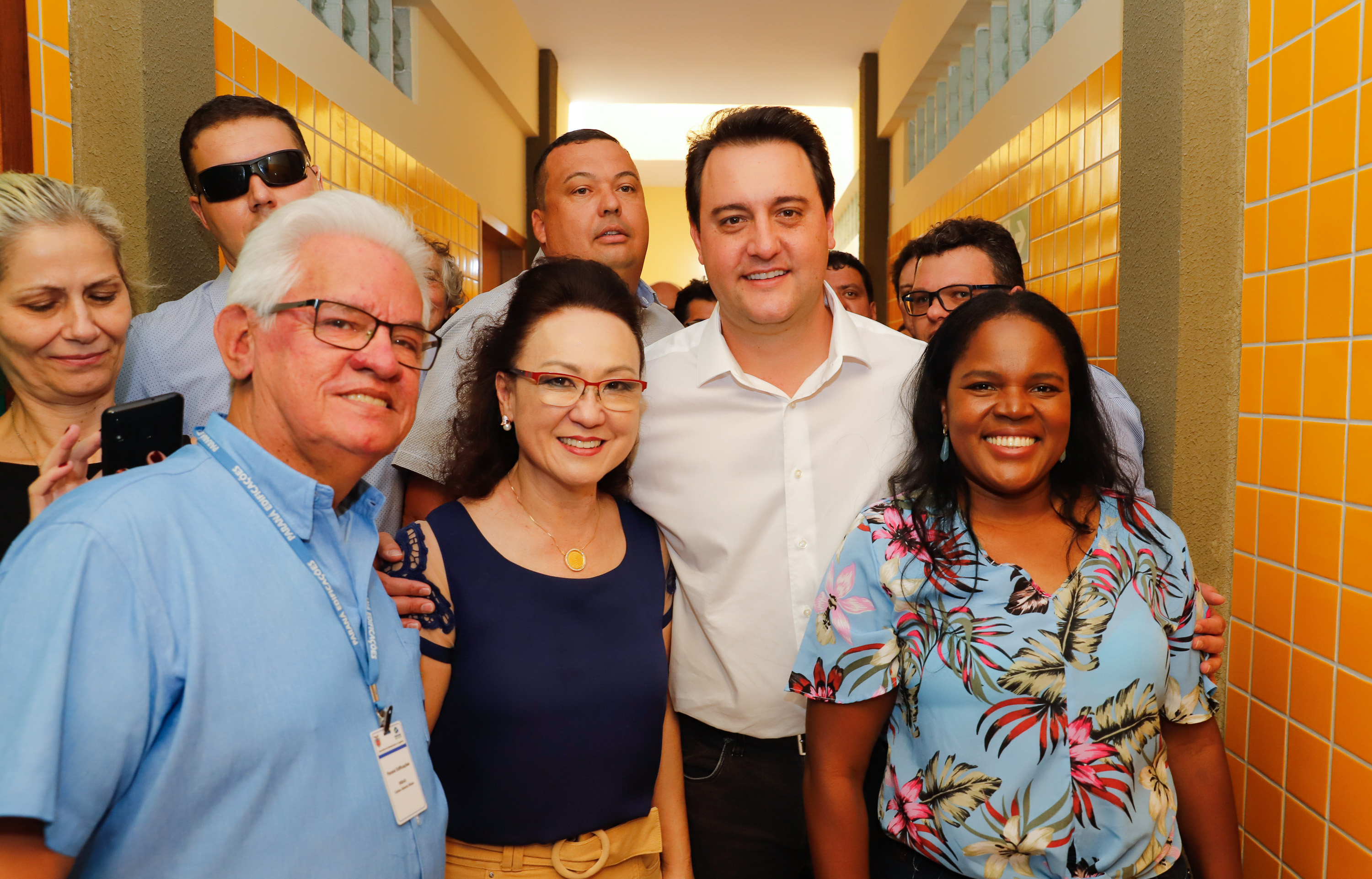 Cerca de 1.100 estudantes do Ensino Fundamental e Ensino Médio, de Sarandi, Noroeste do Paraná, são beneficiados com a nova estrutura da Escola Estadual Vereador Luiz Zanchim, inaugurada nesta sexta-feira (14), pelo governador Carlos Massa Ratinho Junior. - Sarandi, 14/02/2020 - Foto: Rodrigo Félix Leal/AEN