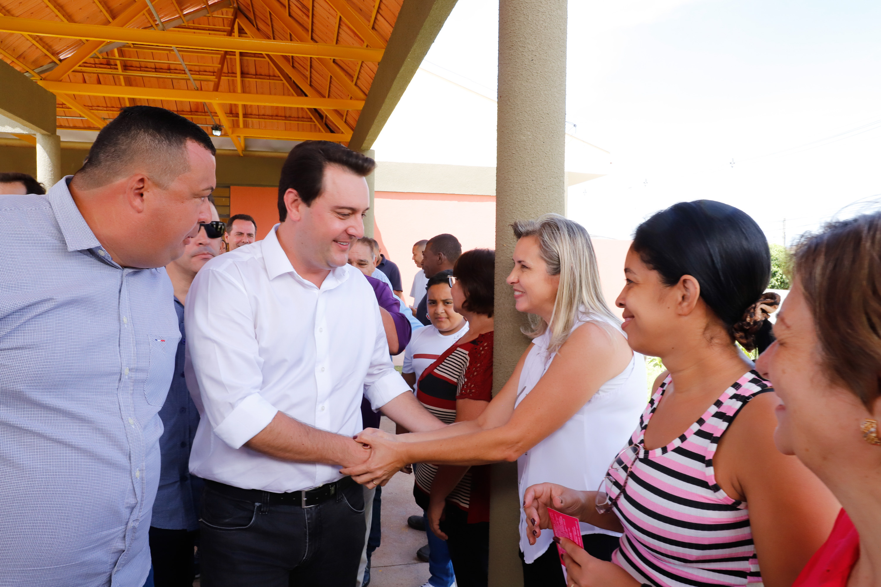 Cerca de 1.100 estudantes do Ensino Fundamental e Ensino Médio, de Sarandi, Noroeste do Paraná, são beneficiados com a nova estrutura da Escola Estadual Vereador Luiz Zanchim, inaugurada nesta sexta-feira (14), pelo governador Carlos Massa Ratinho Junior. - Sarandi, 14/02/2020 - Foto: Rodrigo Félix Leal/AEN