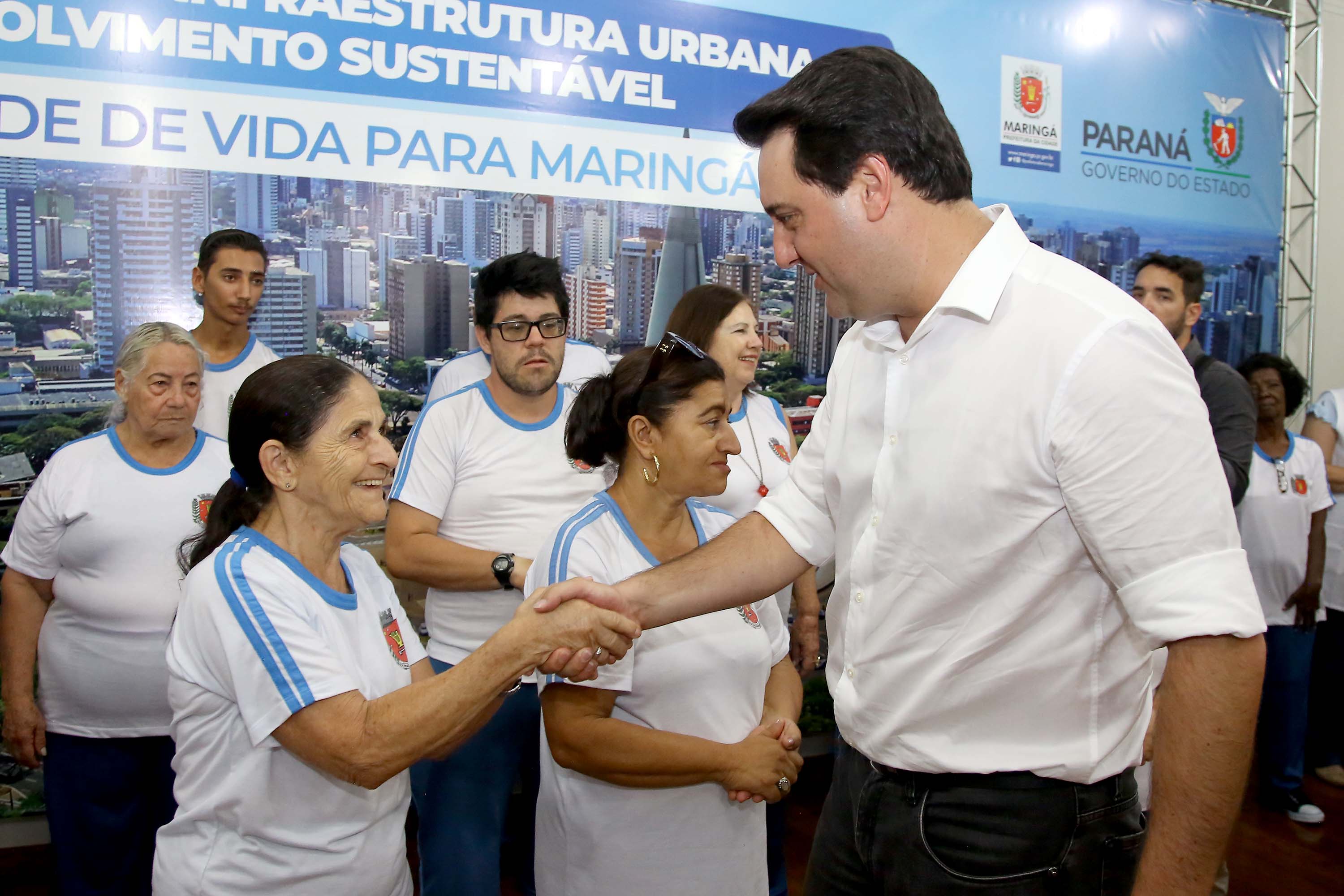 Governador Carlos Massa Ratinho Júnior libera recursos para melhorias urbanas e desenvolvimento sustentável para Maringá - Maringá, 14/02/2020 - Foto: Jaelson Lucas/AEN