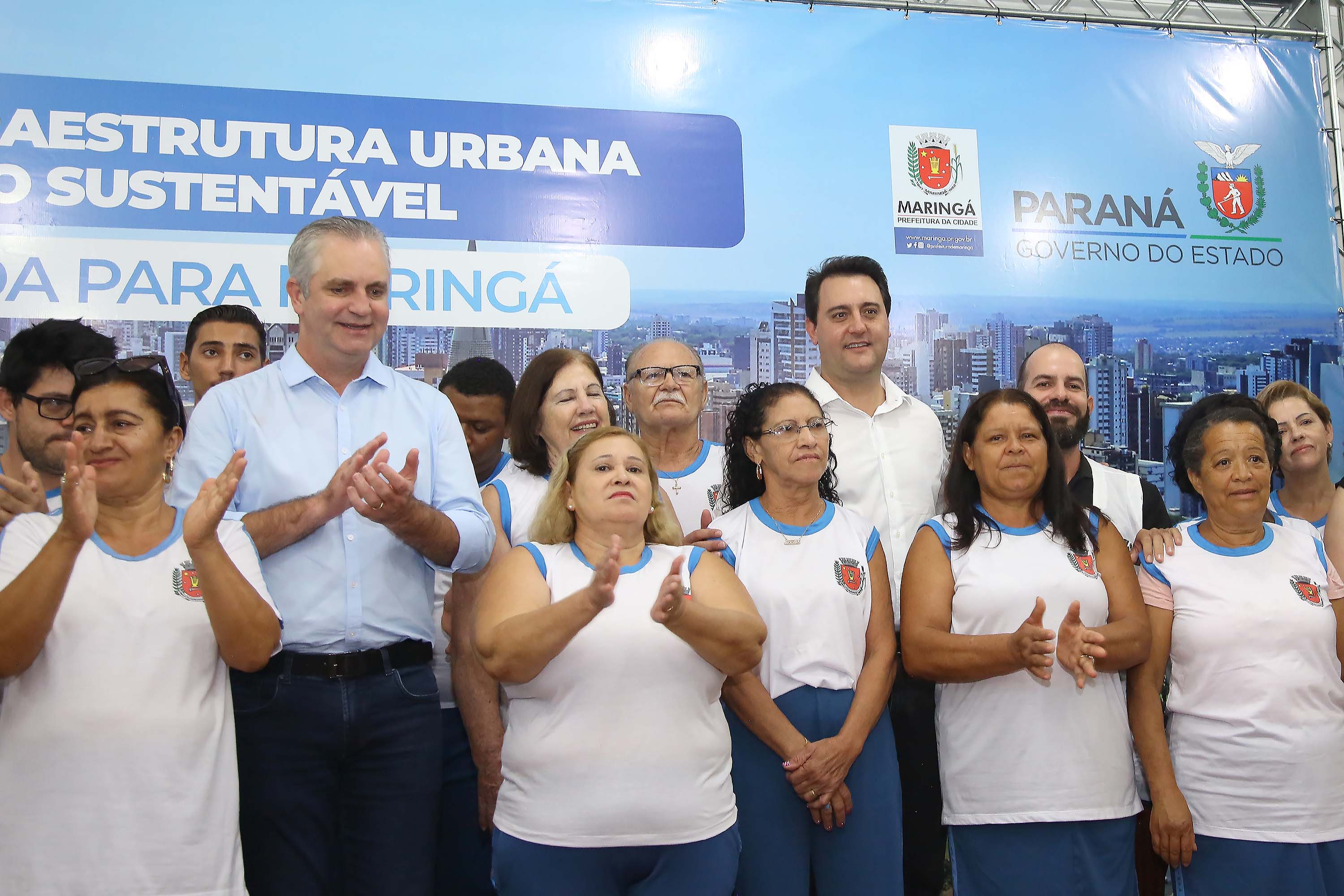 Governador Carlos Massa Ratinho Júnior libera recursos para melhorias urbanas e desenvolvimento sustentável para Maringá - Maringá, 14/02/2020 - Foto: Jaelson Lucas/AEN