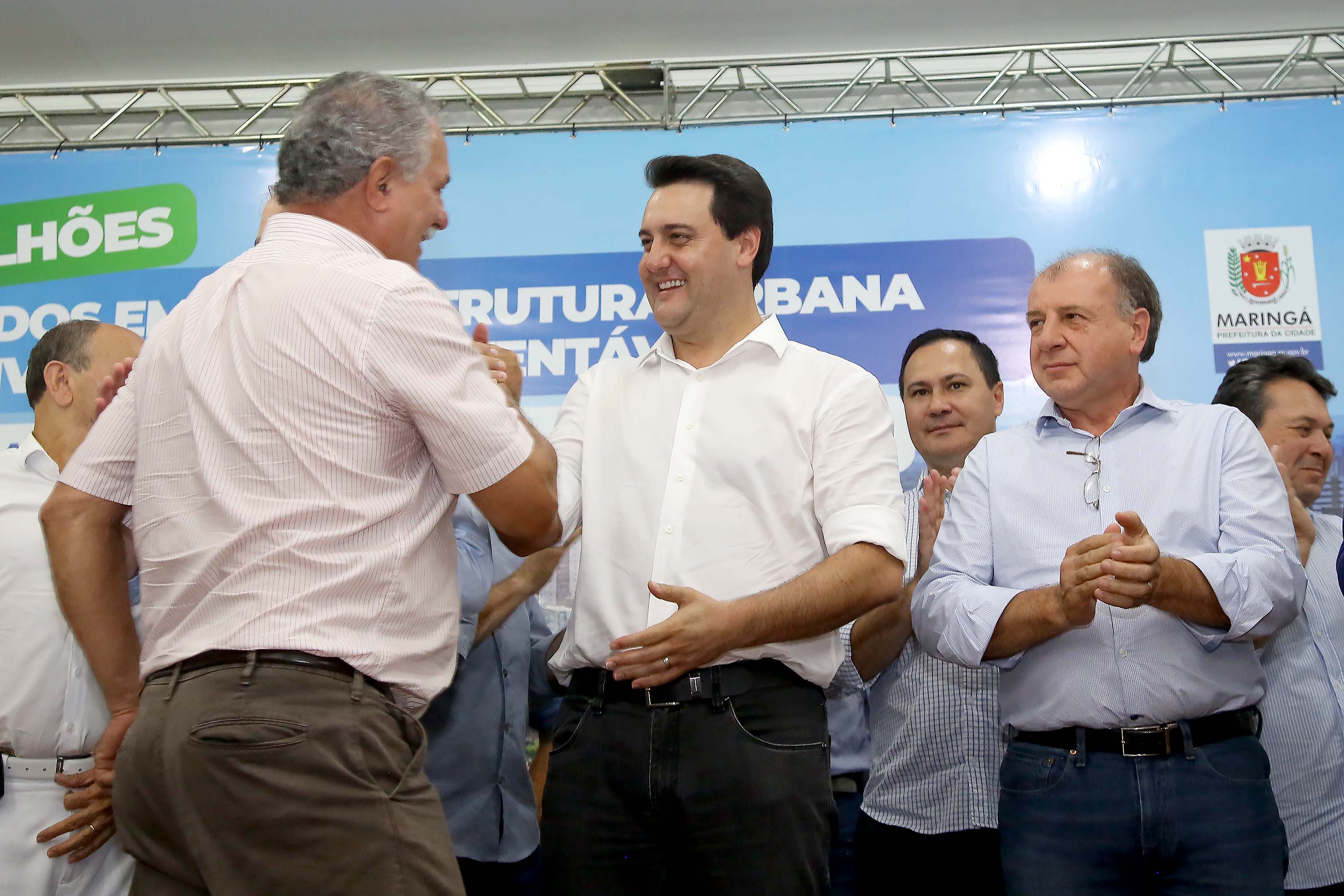 Governador Carlos Massa Ratinho Júnior libera recursos para melhorias urbanas e desenvolvimento sustentável para Maringá - Maringá, 14/02/2020 - Foto: Jaelson Lucas/AEN