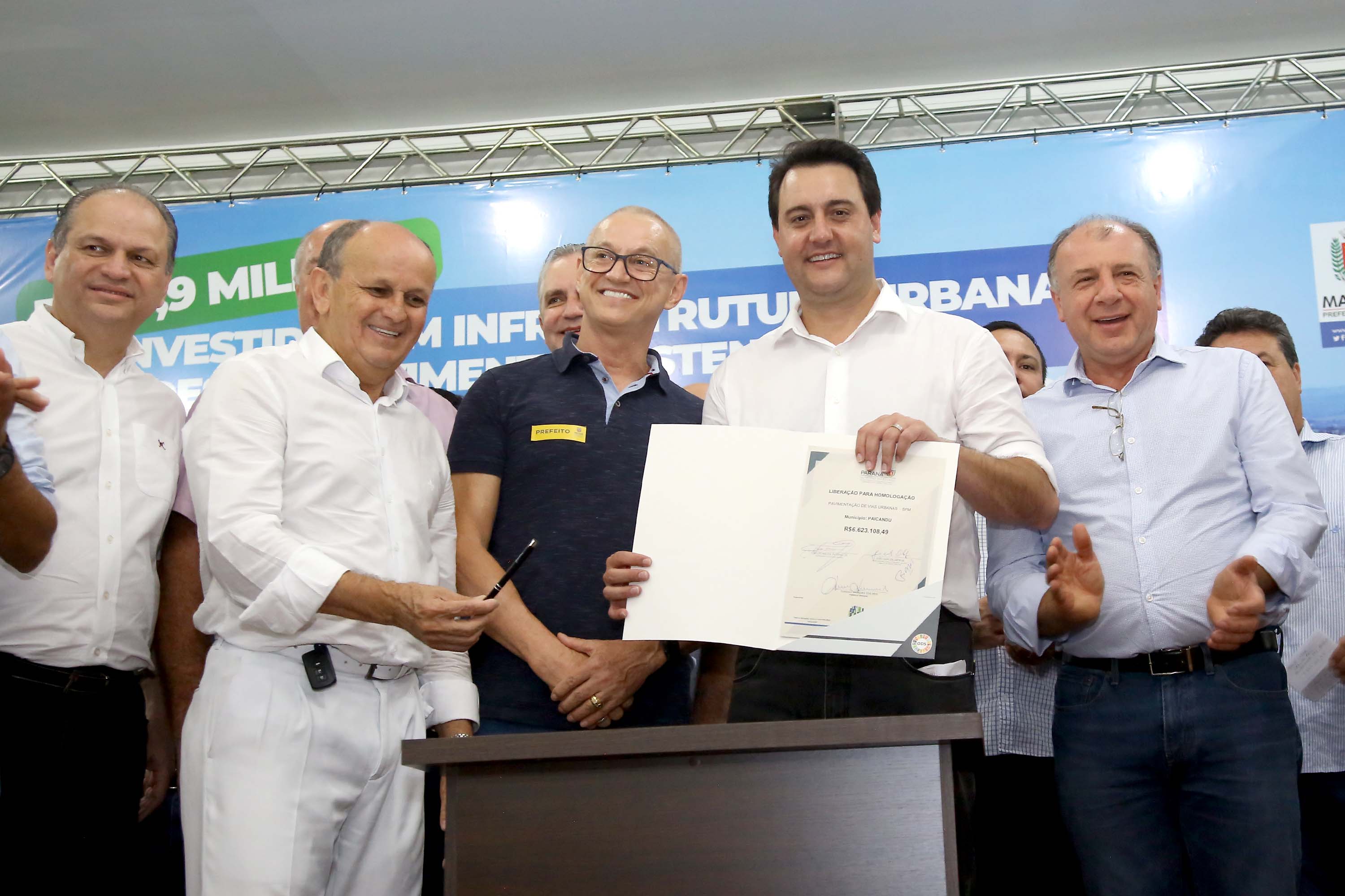 Governador Carlos Massa Ratinho Júnior libera recursos para melhorias urbanas e desenvolvimento sustentável para Maringá - Maringá, 14/02/2020 - Foto: Jaelson Lucas/AEN