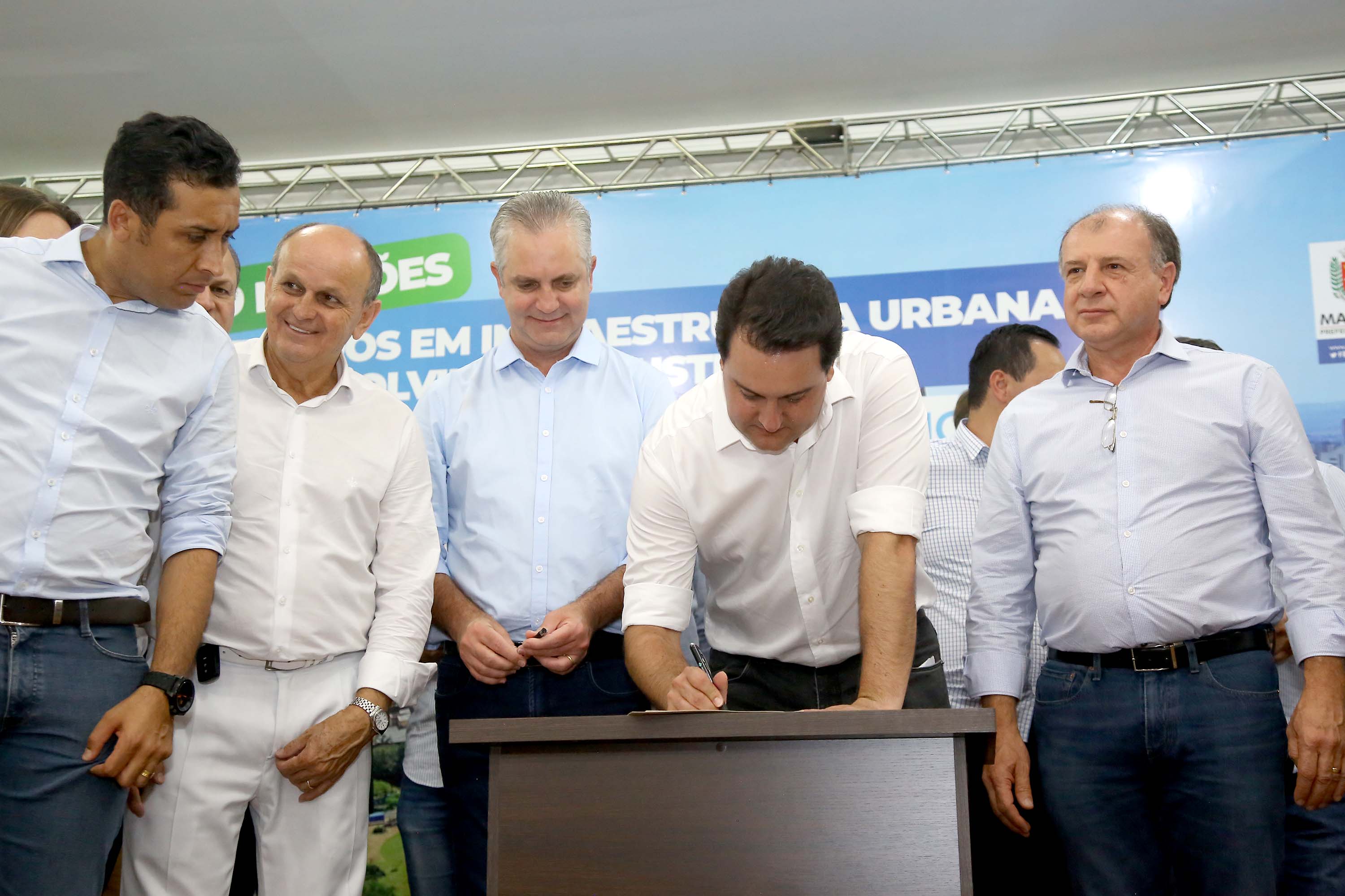 Governador Carlos Massa Ratinho Júnior libera recursos para melhorias urbanas e desenvolvimento sustentável para Maringá - Maringá, 14/02/2020 - Foto: Jaelson Lucas/AEN