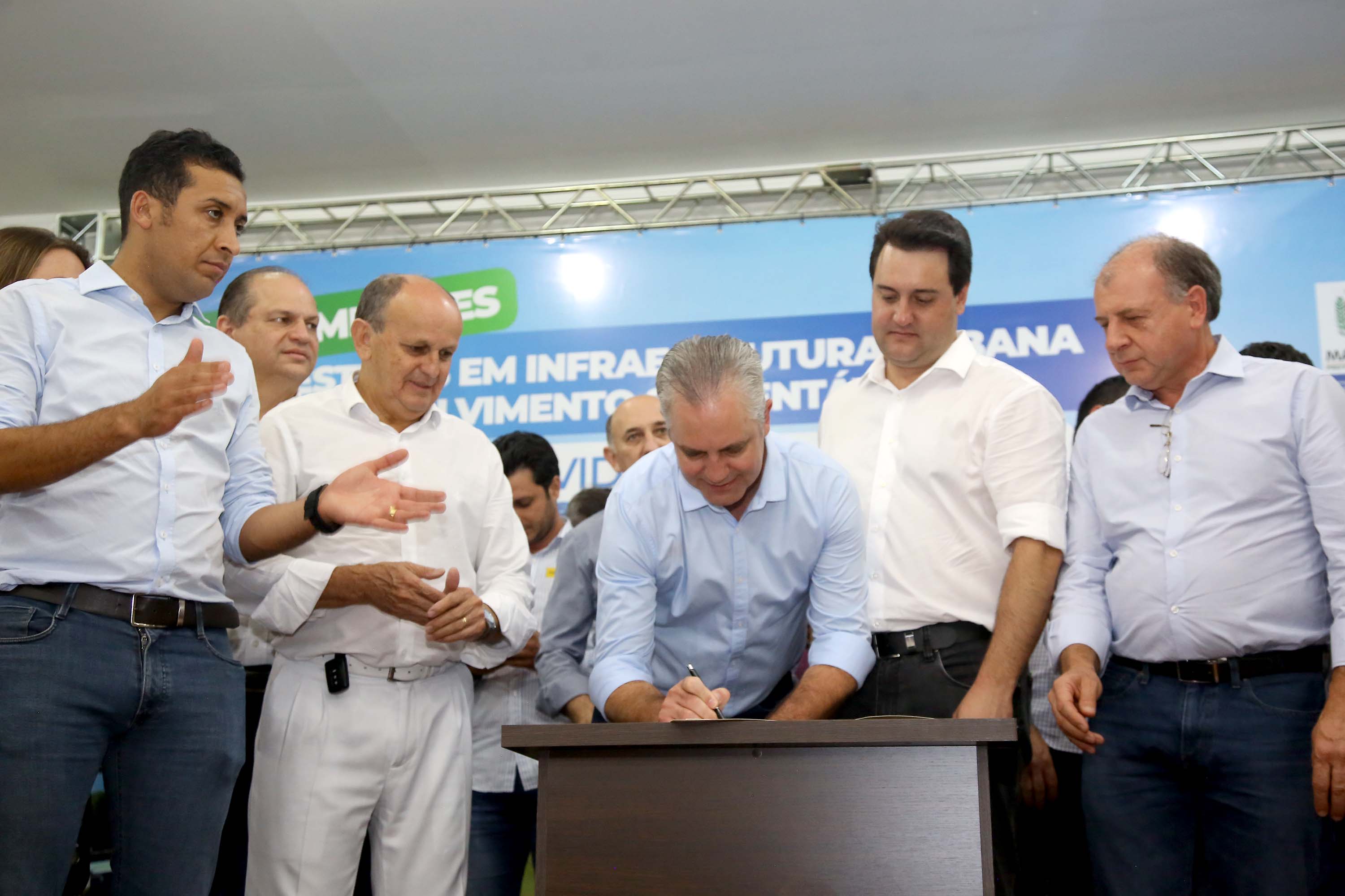 Governador Carlos Massa Ratinho Júnior libera recursos para melhorias urbanas e desenvolvimento sustentável para Maringá - Maringá, 14/02/2020 - Foto: Jaelson Lucas/AEN