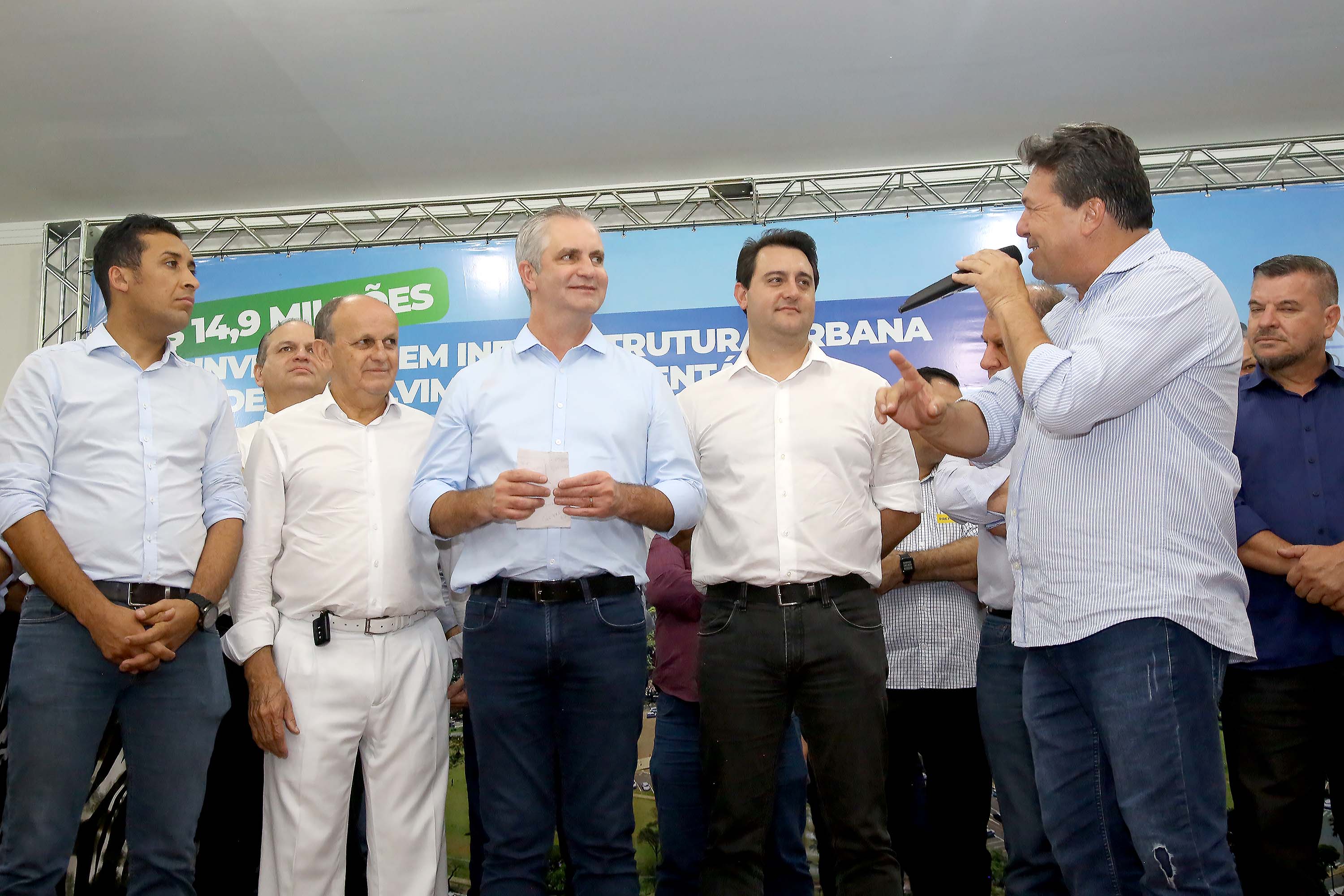 Governador Carlos Massa Ratinho Júnior libera recursos para melhorias urbanas e desenvolvimento sustentável para Maringá - Maringá, 14/02/2020 - Foto: Jaelson Lucas/AEN
