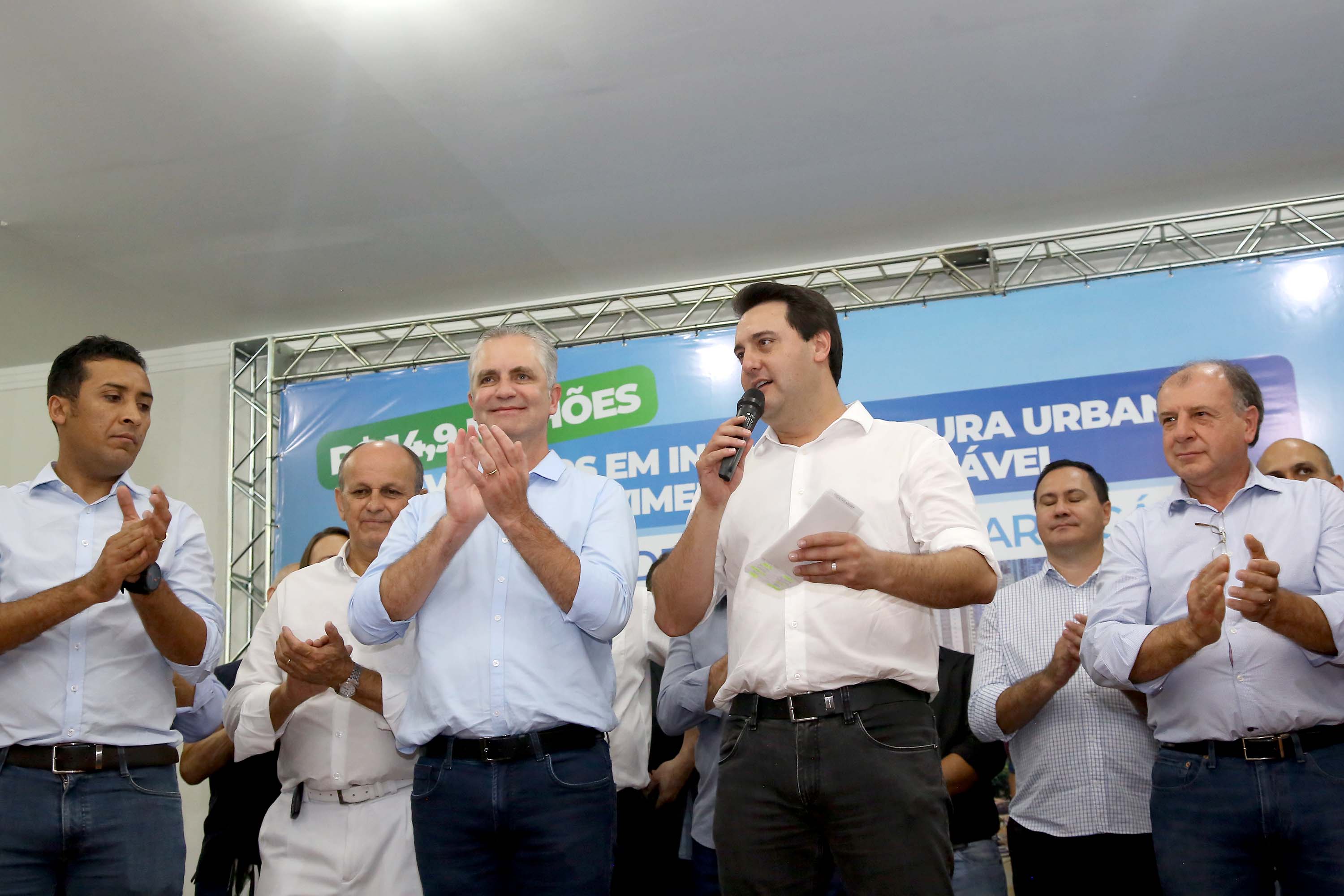 Governador Carlos Massa Ratinho Júnior libera recursos para melhorias urbanas e desenvolvimento sustentável para Maringá - Maringá, 14/02/2020 - Foto: Jaelson Lucas/AEN