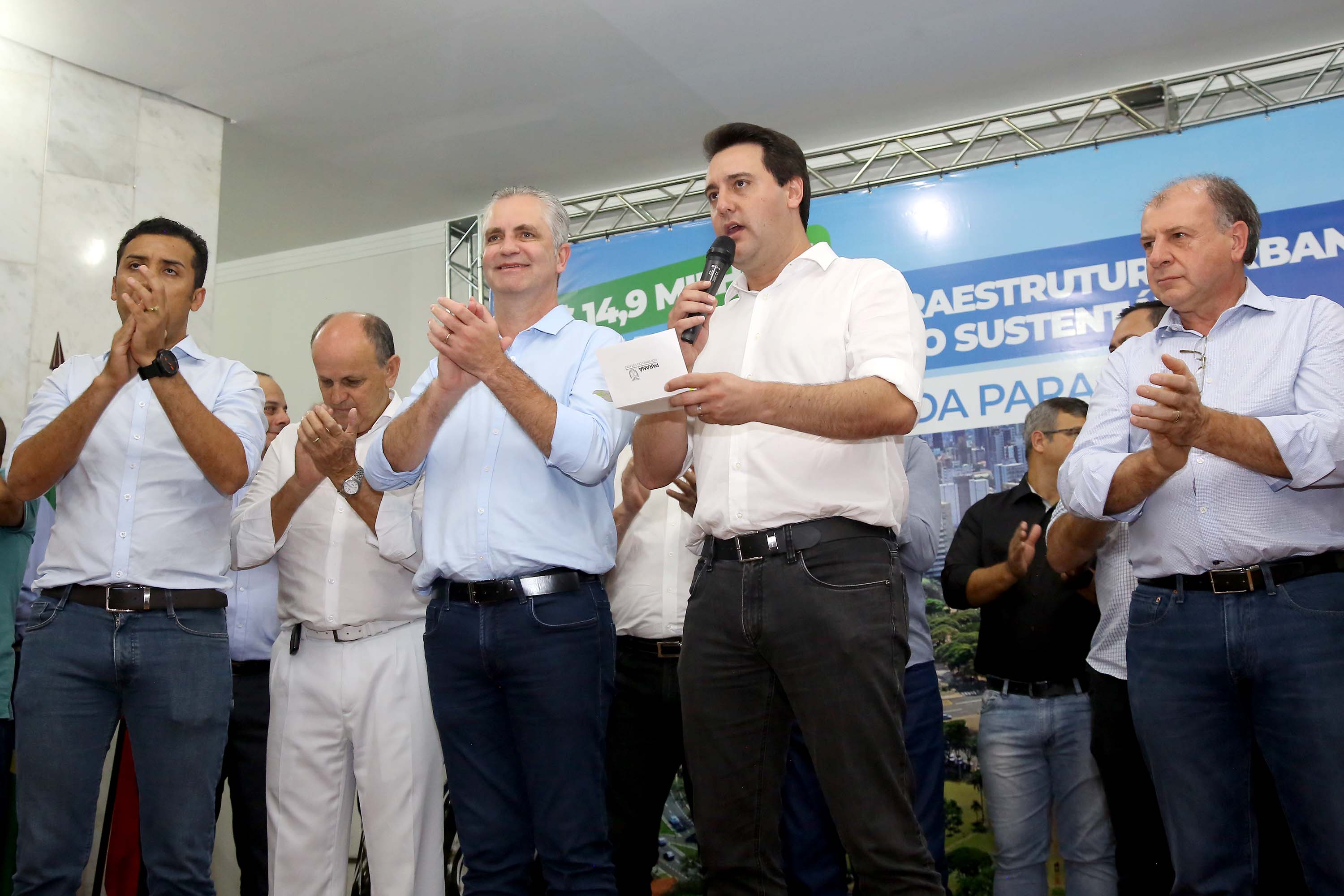 Governador Carlos Massa Ratinho Júnior libera recursos para melhorias urbanas e desenvolvimento sustentável para Maringá - Maringá, 14/02/2020 - Foto: Jaelson Lucas/AEN