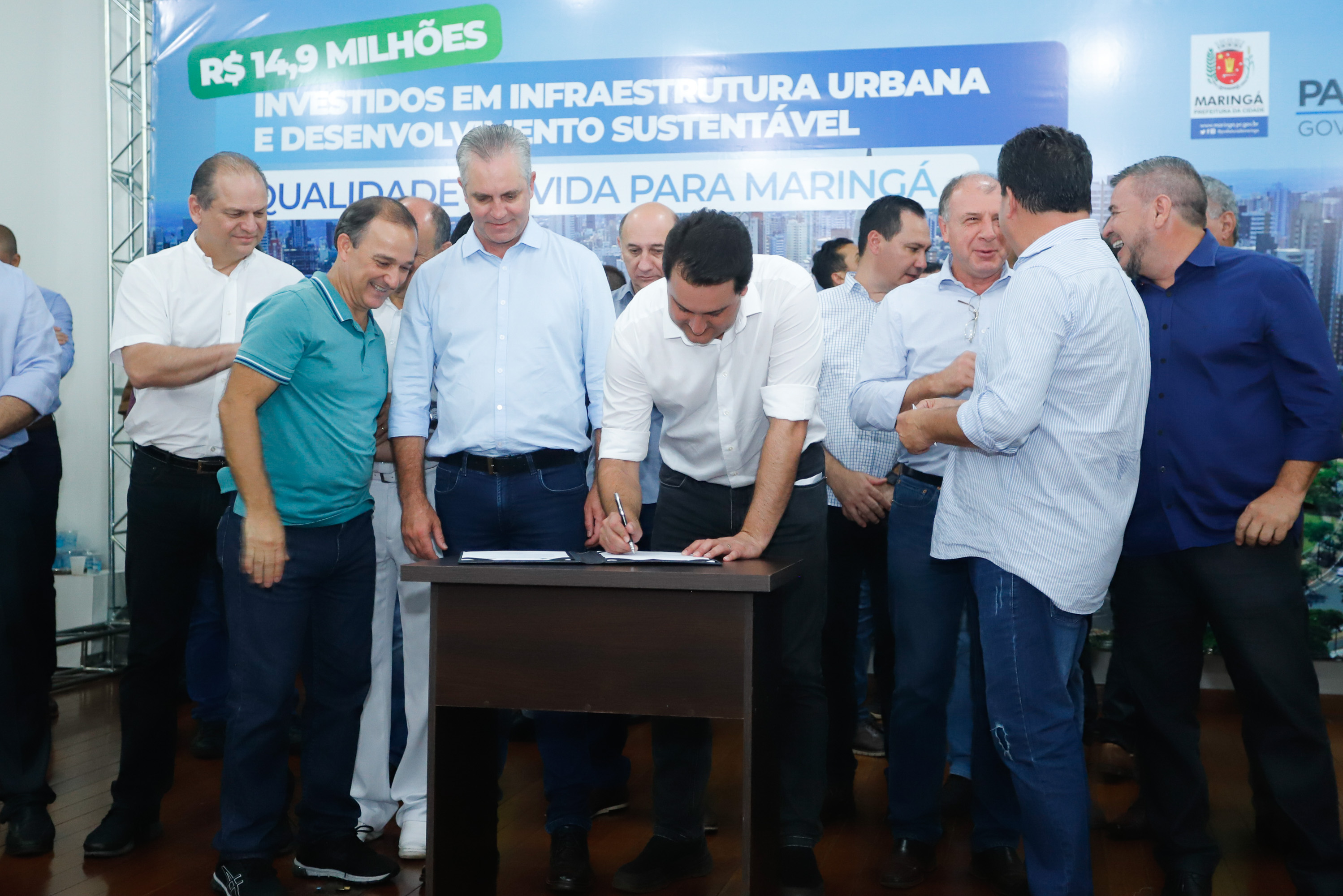 Maringá, no Noroeste do Paraná, vai investir R$ 10 milhões em pavimentação de ruas e avenidas